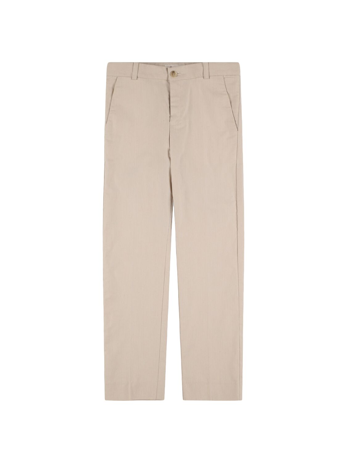 Bonpoint Cotton Twill Pants In Beige
