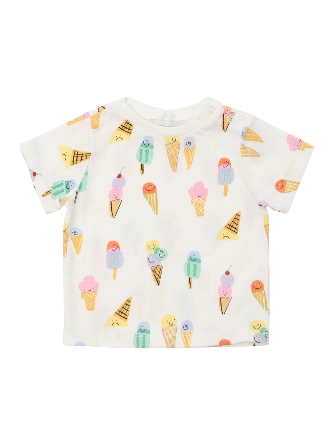 Ice Cream Print Cotton Jersey T-shirt