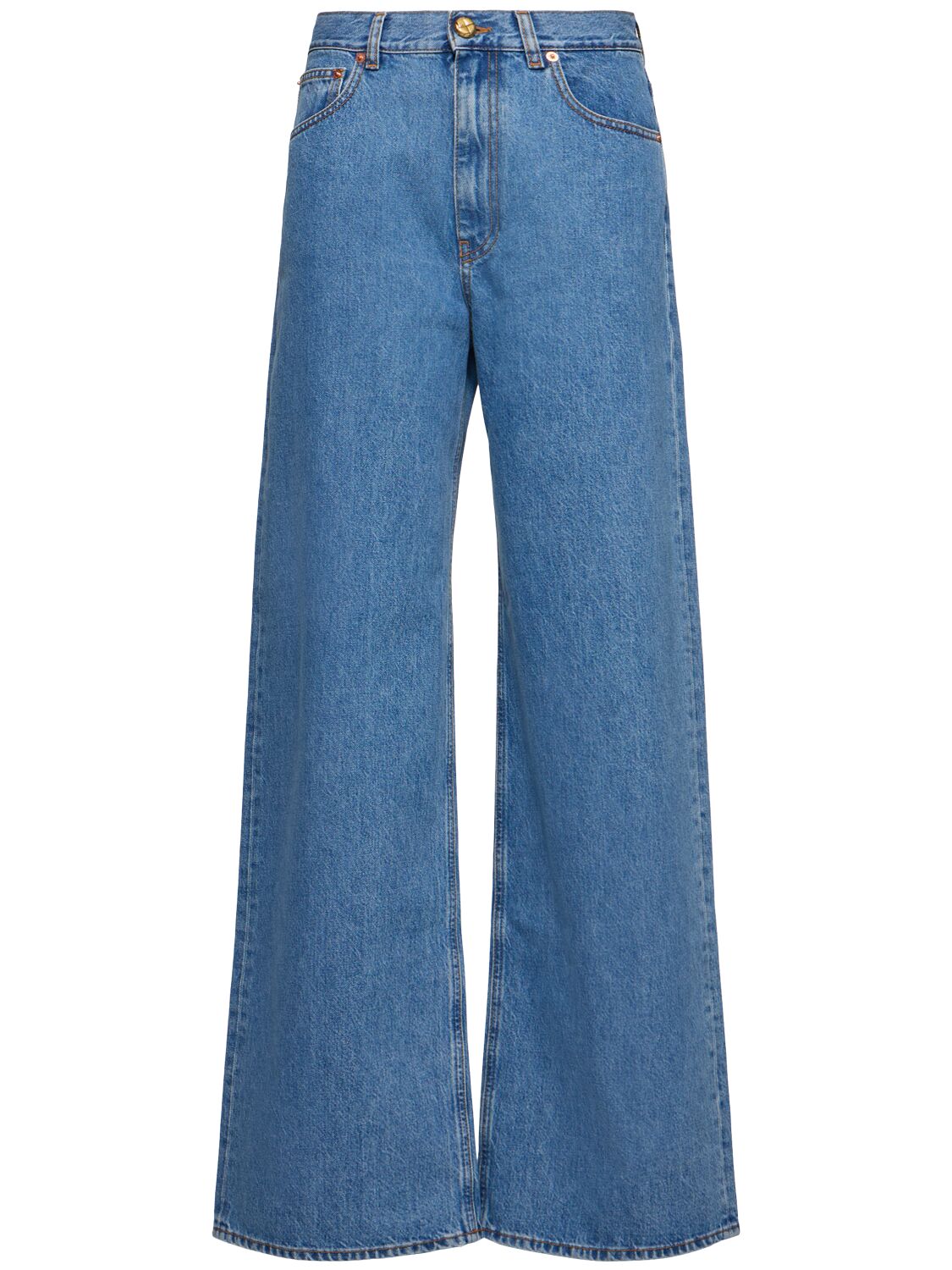 Java High Rise Denim Wide Jeans