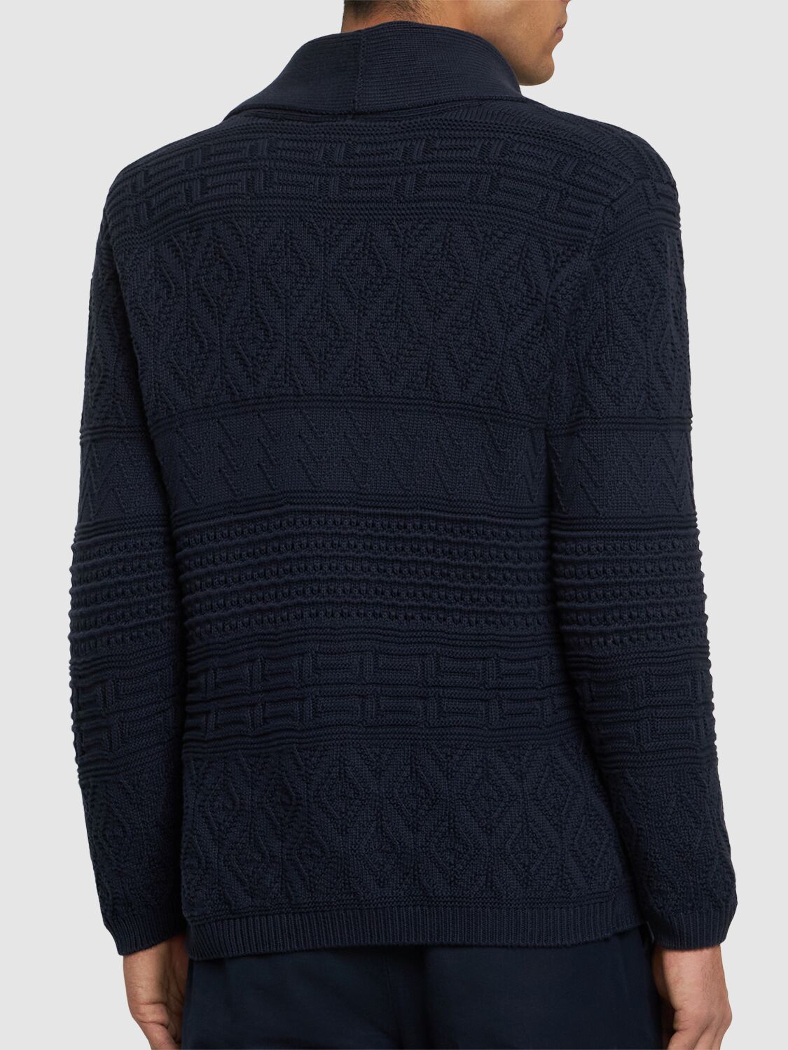 Brunello Cucinelli Cardigan In Navy
