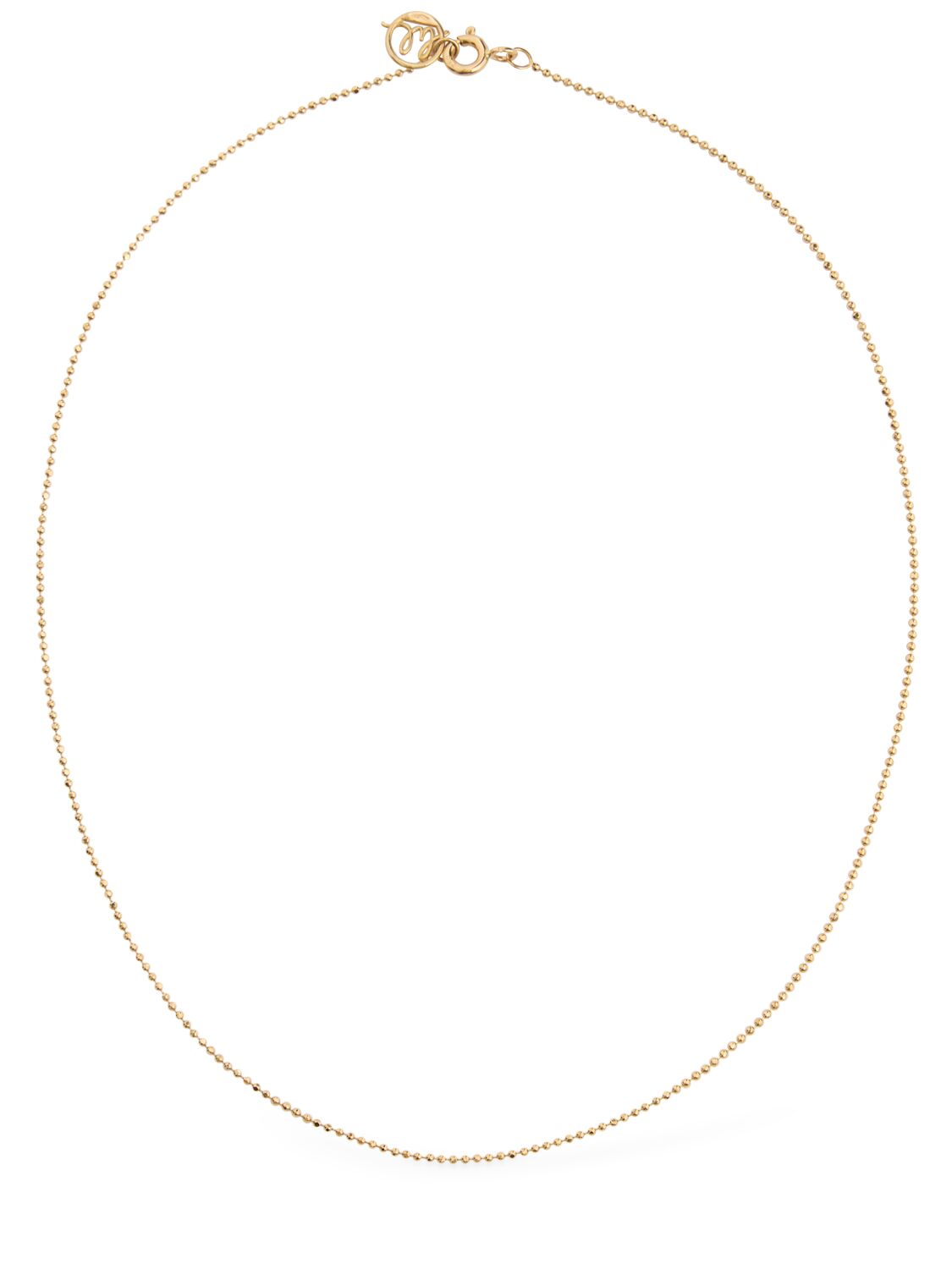 35cm 18kt Gold Nude Choker