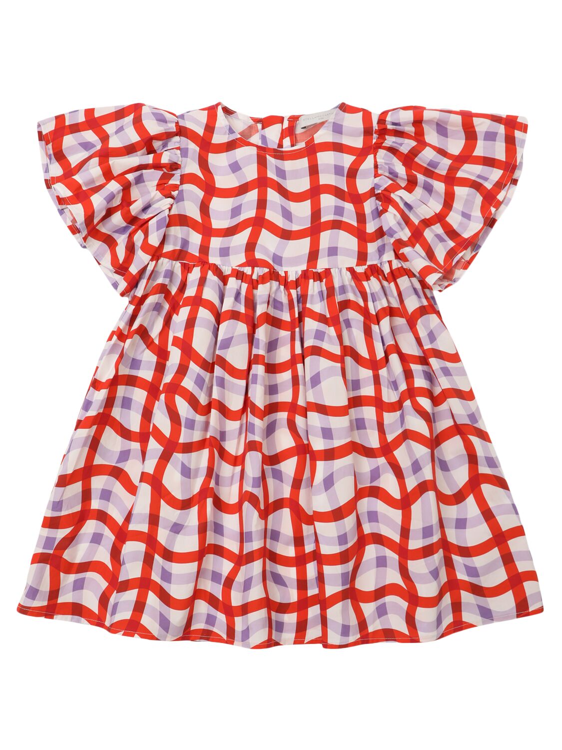 Woven Cotton Blend Dress