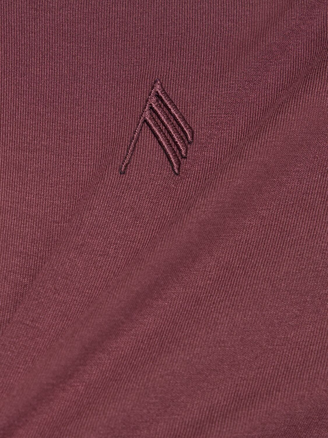 Attico Women's Mini Dress Slim Con Scollo Ampio In Mauve Scuro In Viscosa In Dark Mauve