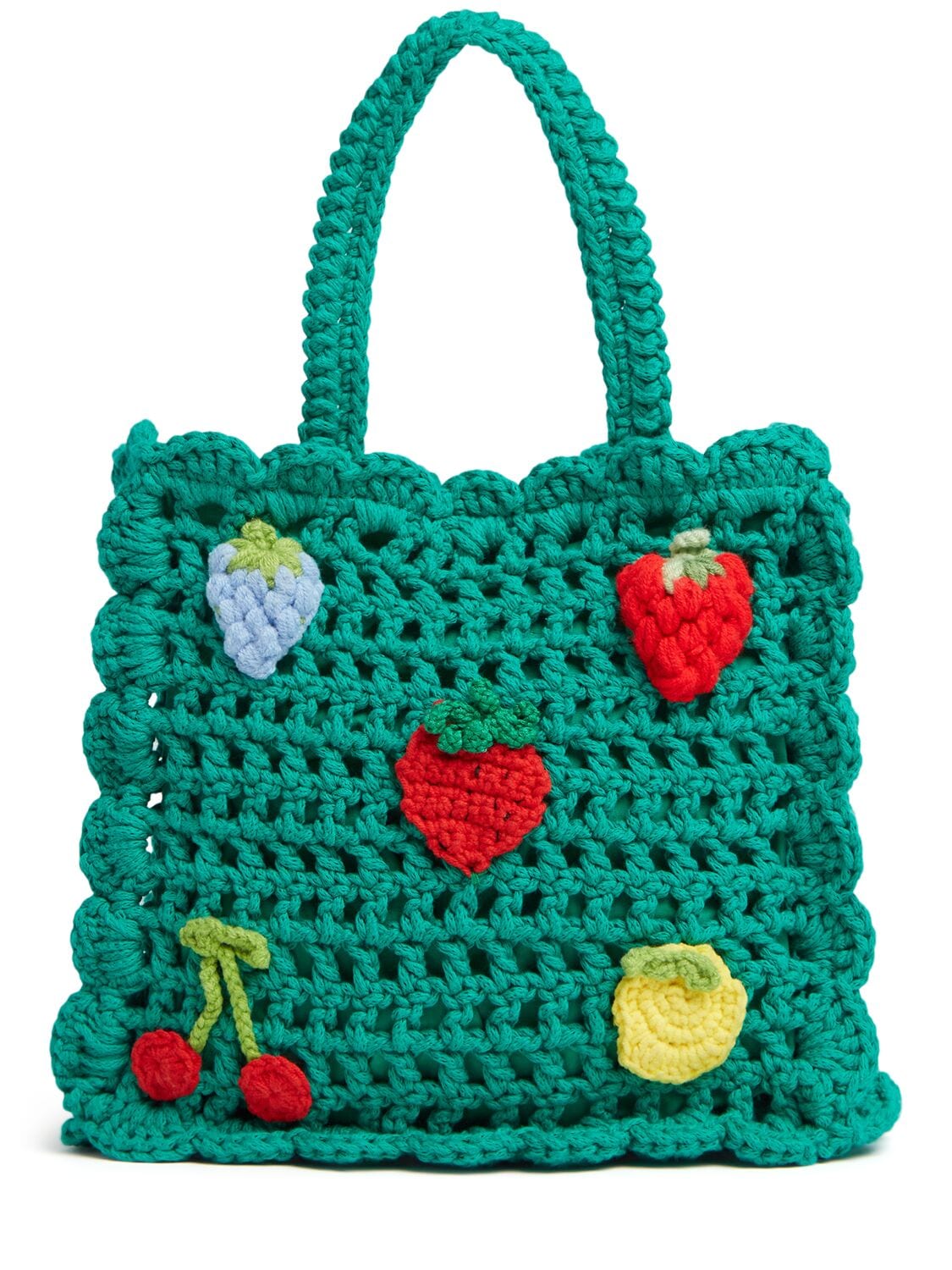 Cotton Crochet Tote Bag