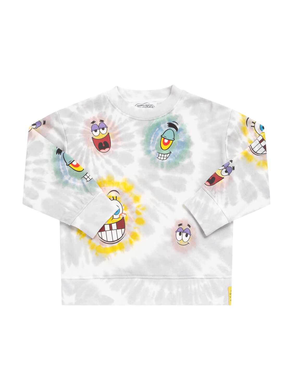 Printed Cotton Crewneck Sweatshirt