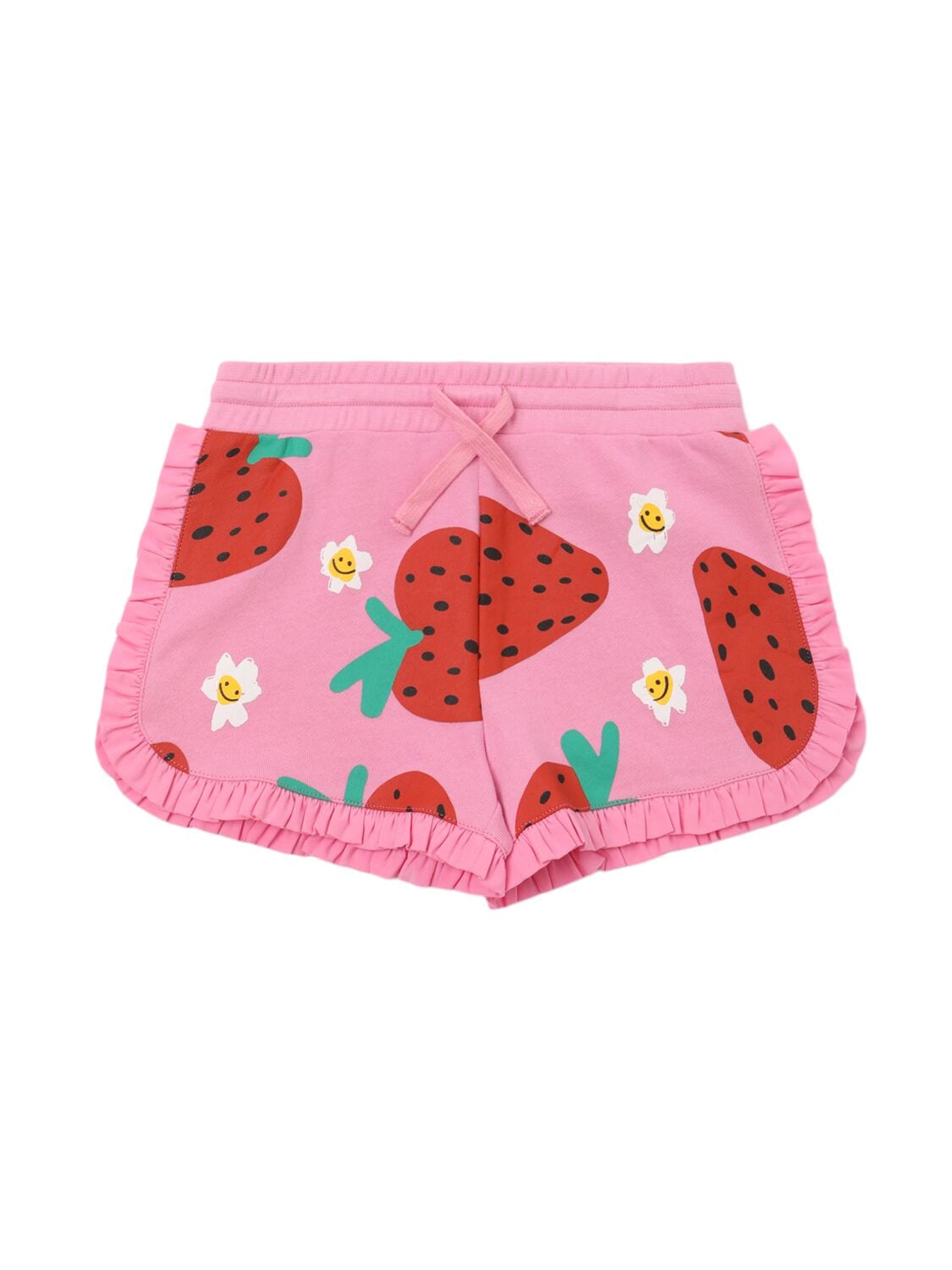 Printed Cotton Sweat Shorts
