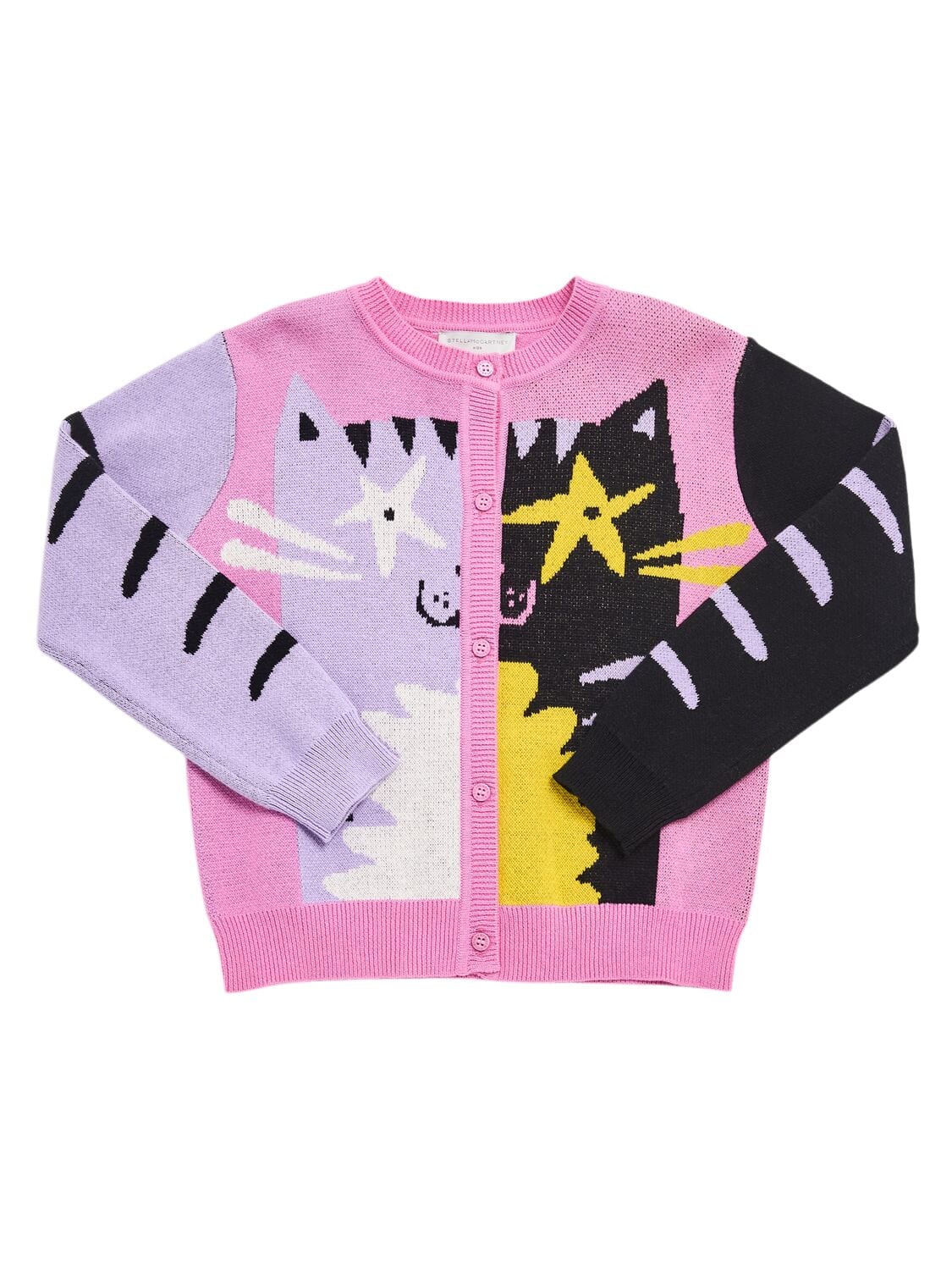 Cat Cotton Knit Cardigan