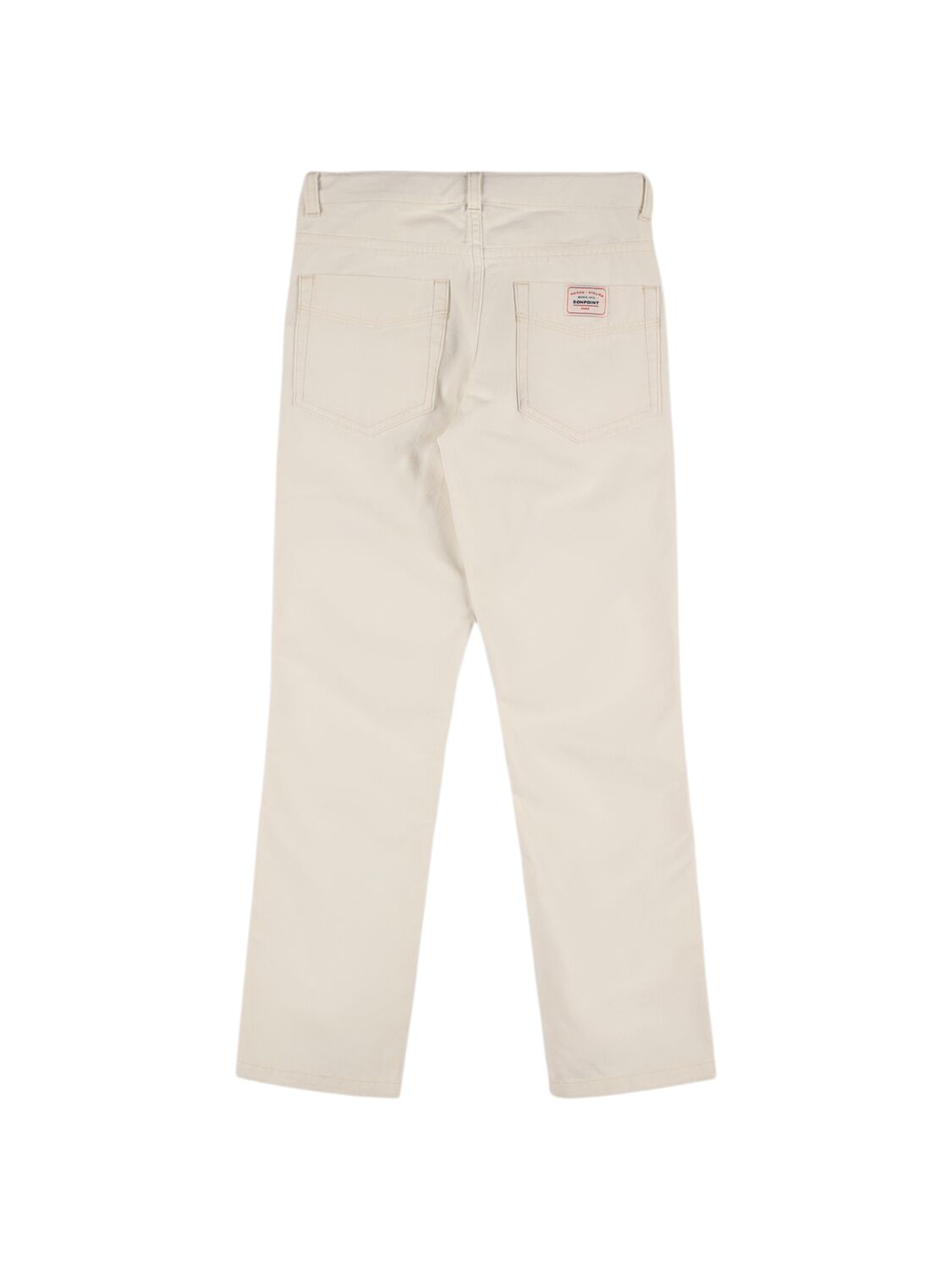 BONPOINT COTTON DENIM JEANS 