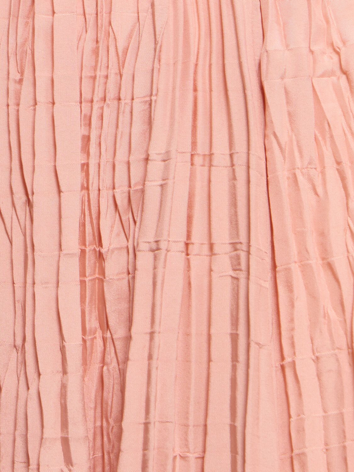 FORTE FORTE VISCOSE BLEND PLISSÉ SARONG SKIRT 