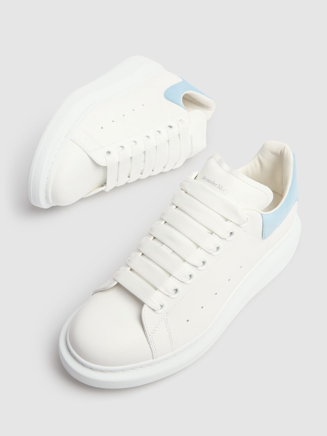 ALEXANDER MCQUEEN 45MM LEATHER SNEAKERS 