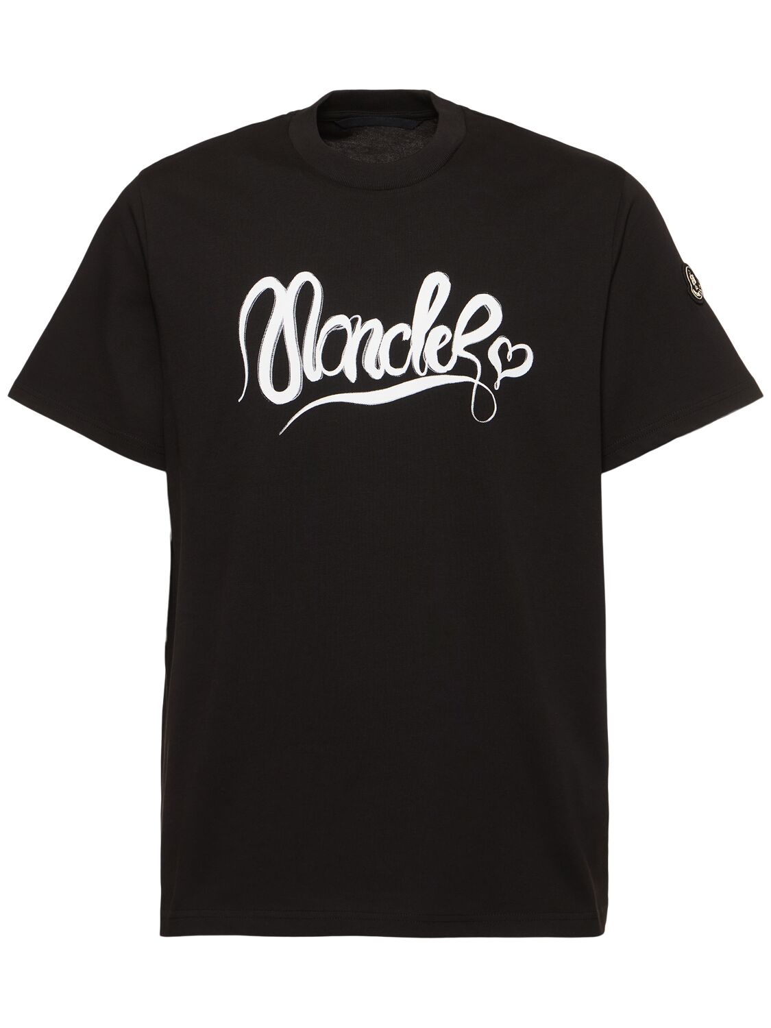 T-shirt En Jersey De Coton Épais Cny - MONCLER - Modalova