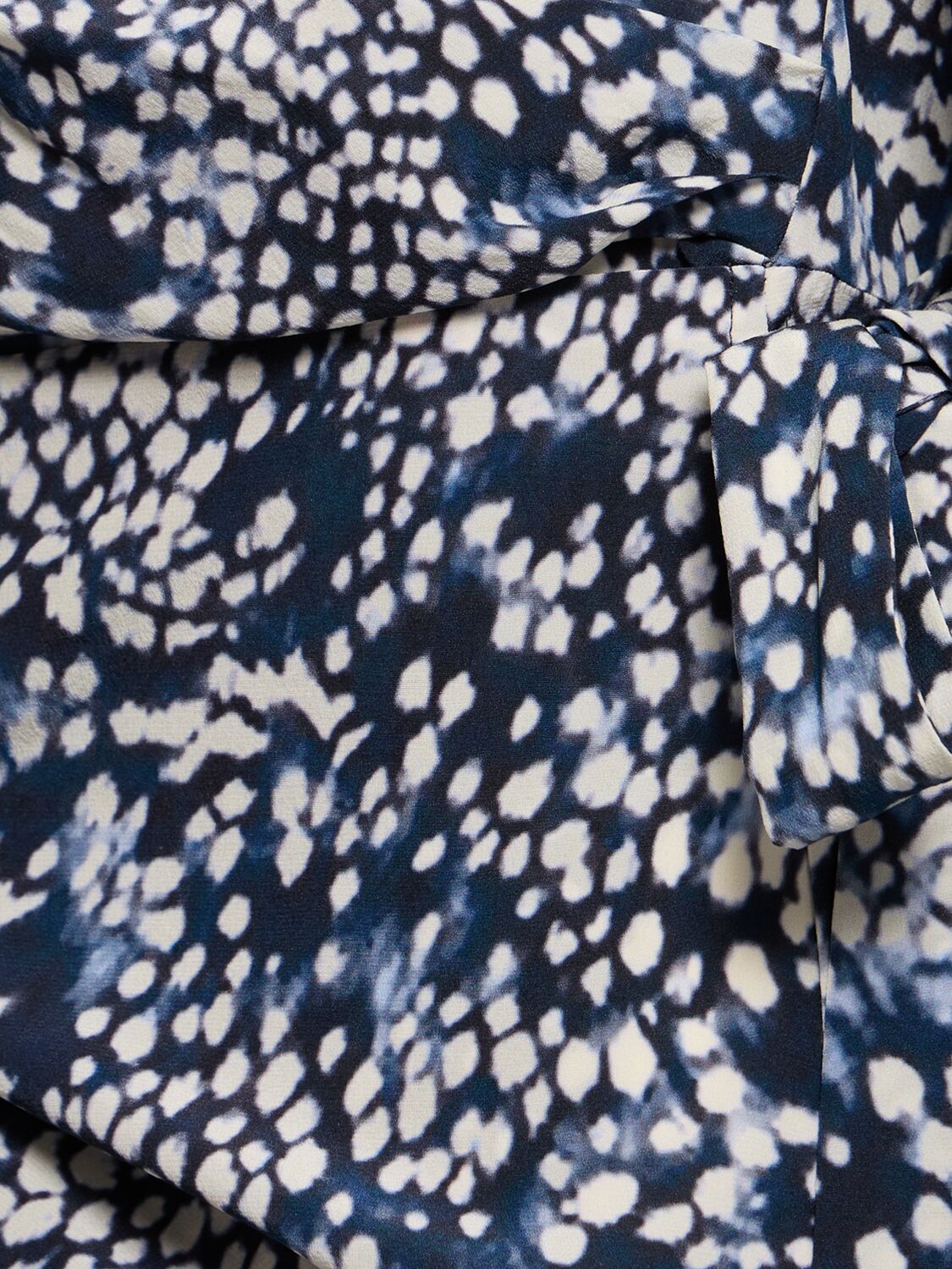 ISABEL MARANT HABLA PRINTED STRETCH SILK MINI DRESS 