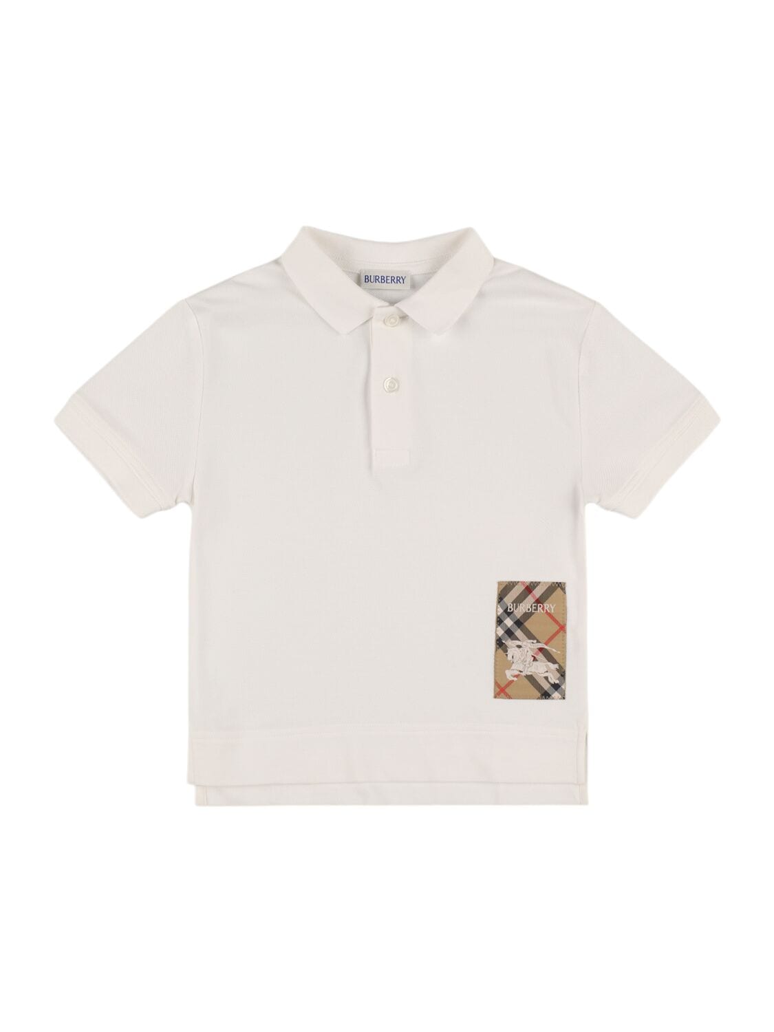 Cotton Piqué Jersey Polo Shirt