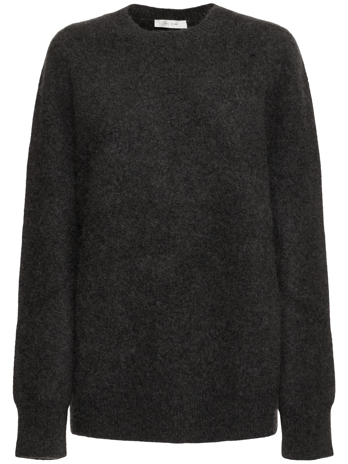 Pull En Maille De Soie Mélangée À Col Rond Idea - THE ROW - Modalova