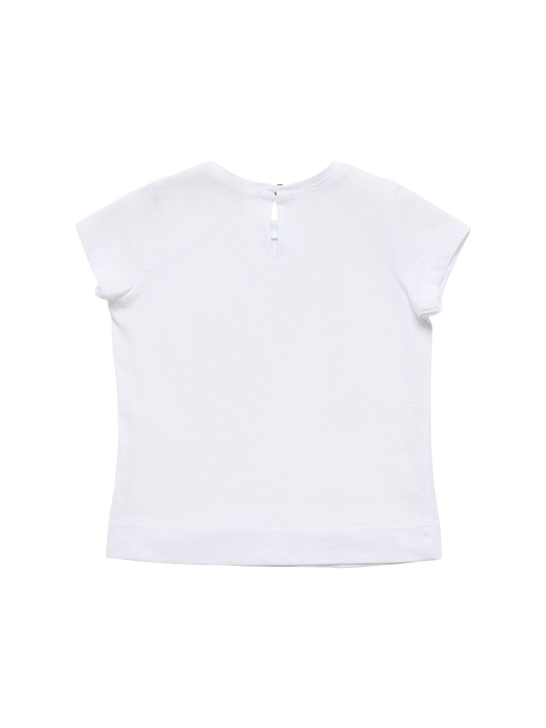 MONNALISA PRINTED COTTON JERSEY T-SHIRT 