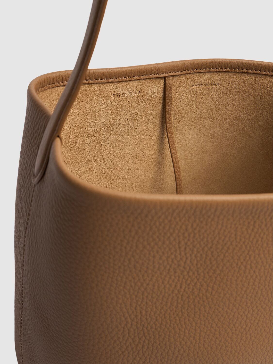 Shop The Row Medium N/s Park Tote Lux Grain Bag In Sandpit