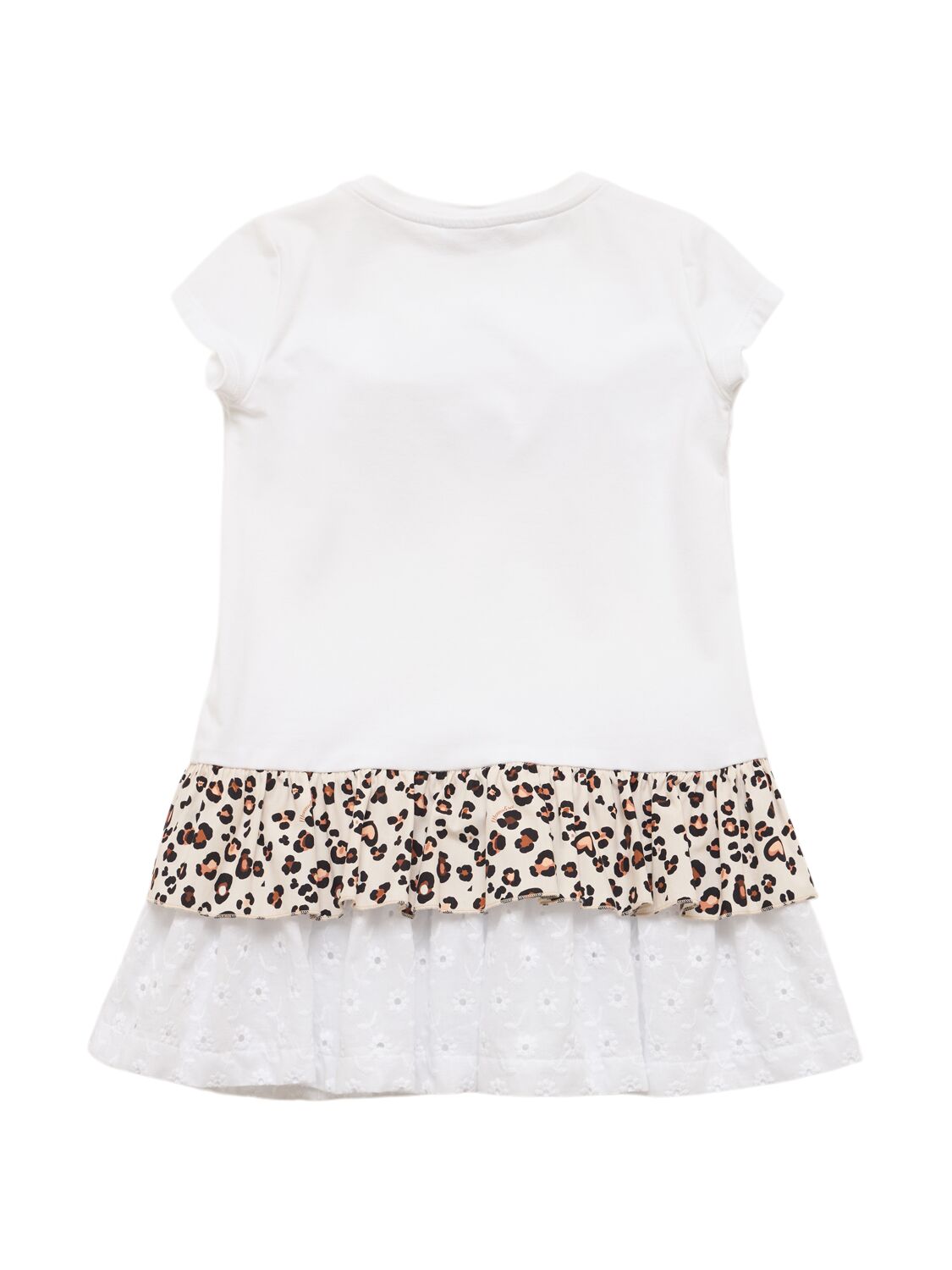 MONNALISA JERSEY T-SHIRT DRESS 