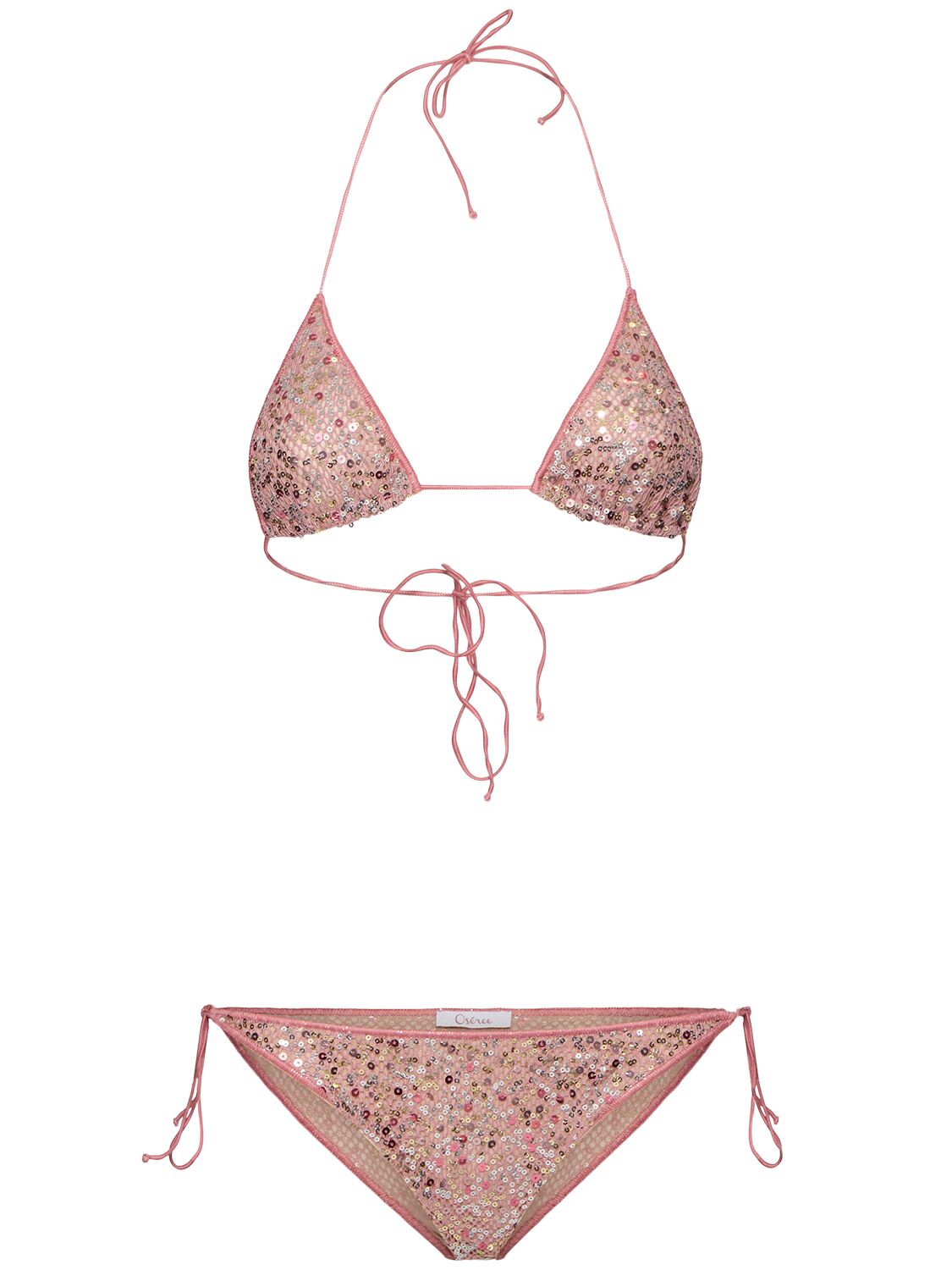 Embellished Triangle Bikini