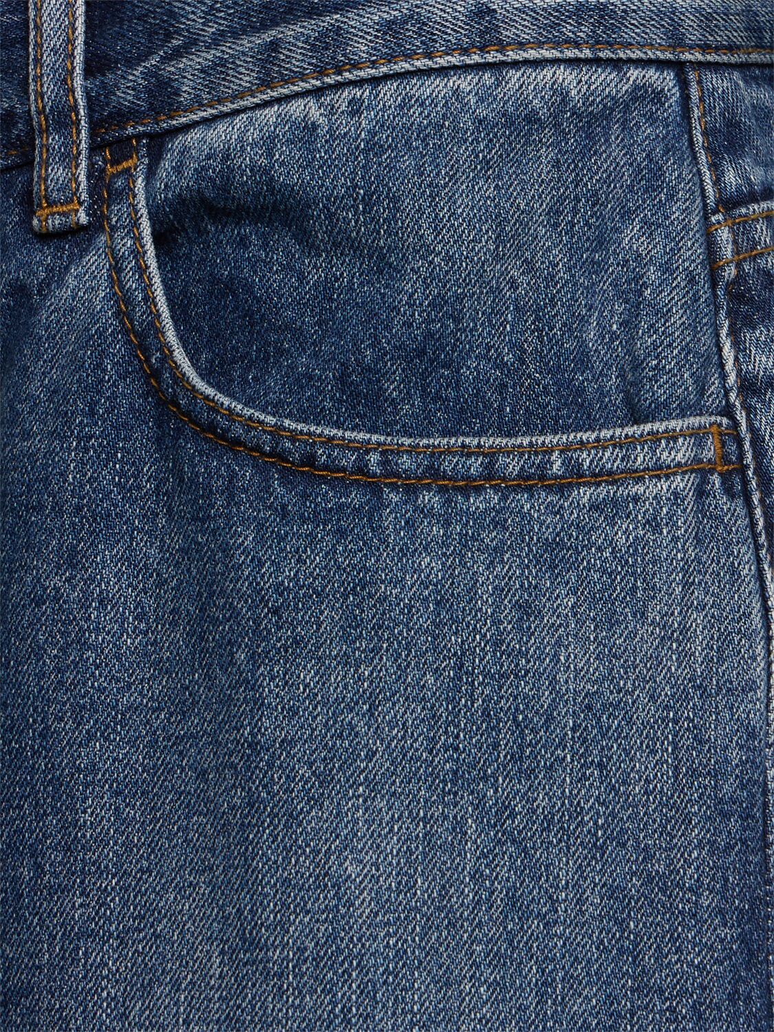 The Row Eglitta Low Rise Boyfriend Jeans In Blue