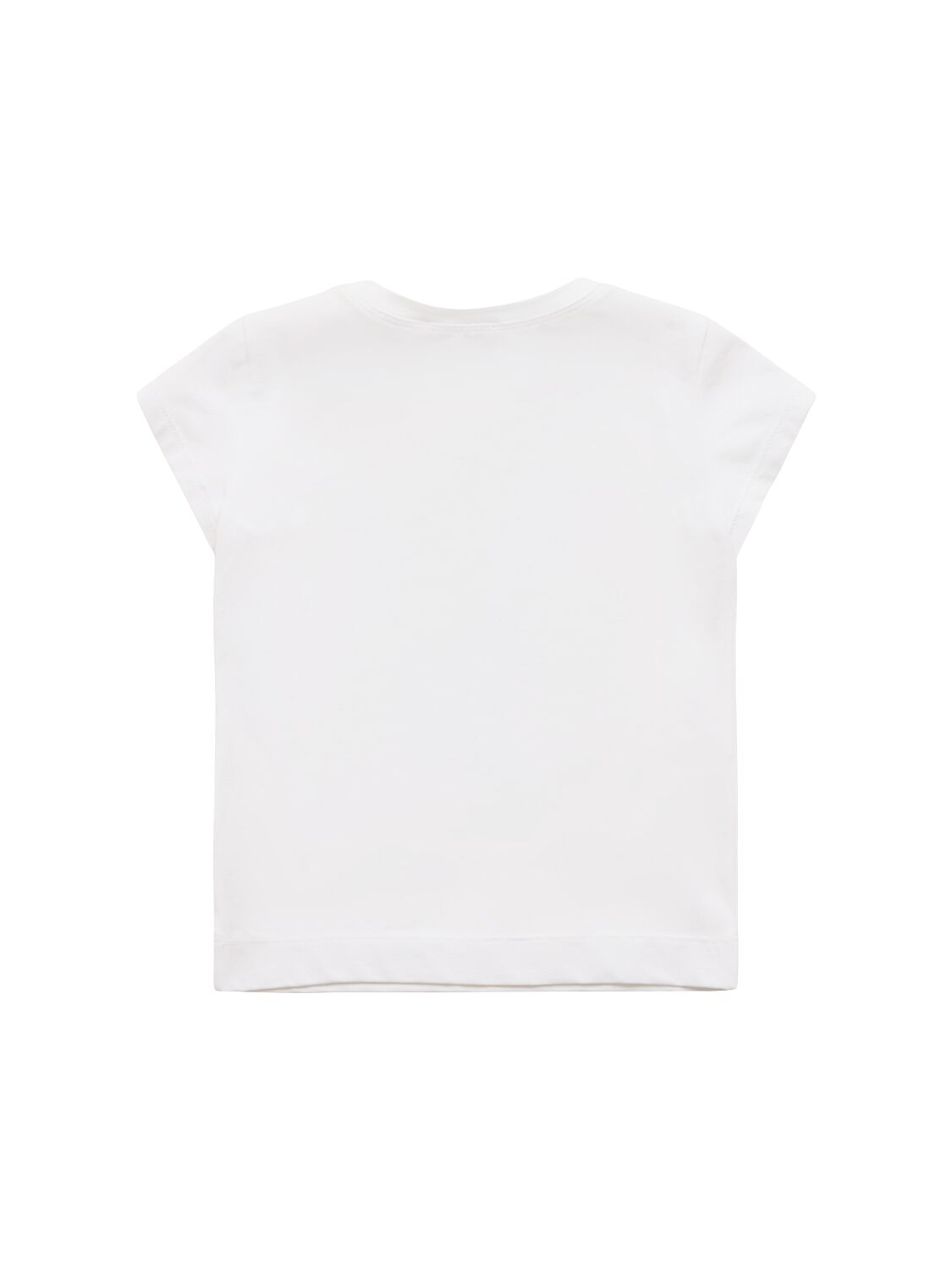 MONNALISA PRINTED COTTON JERSEY T-SHIRT 