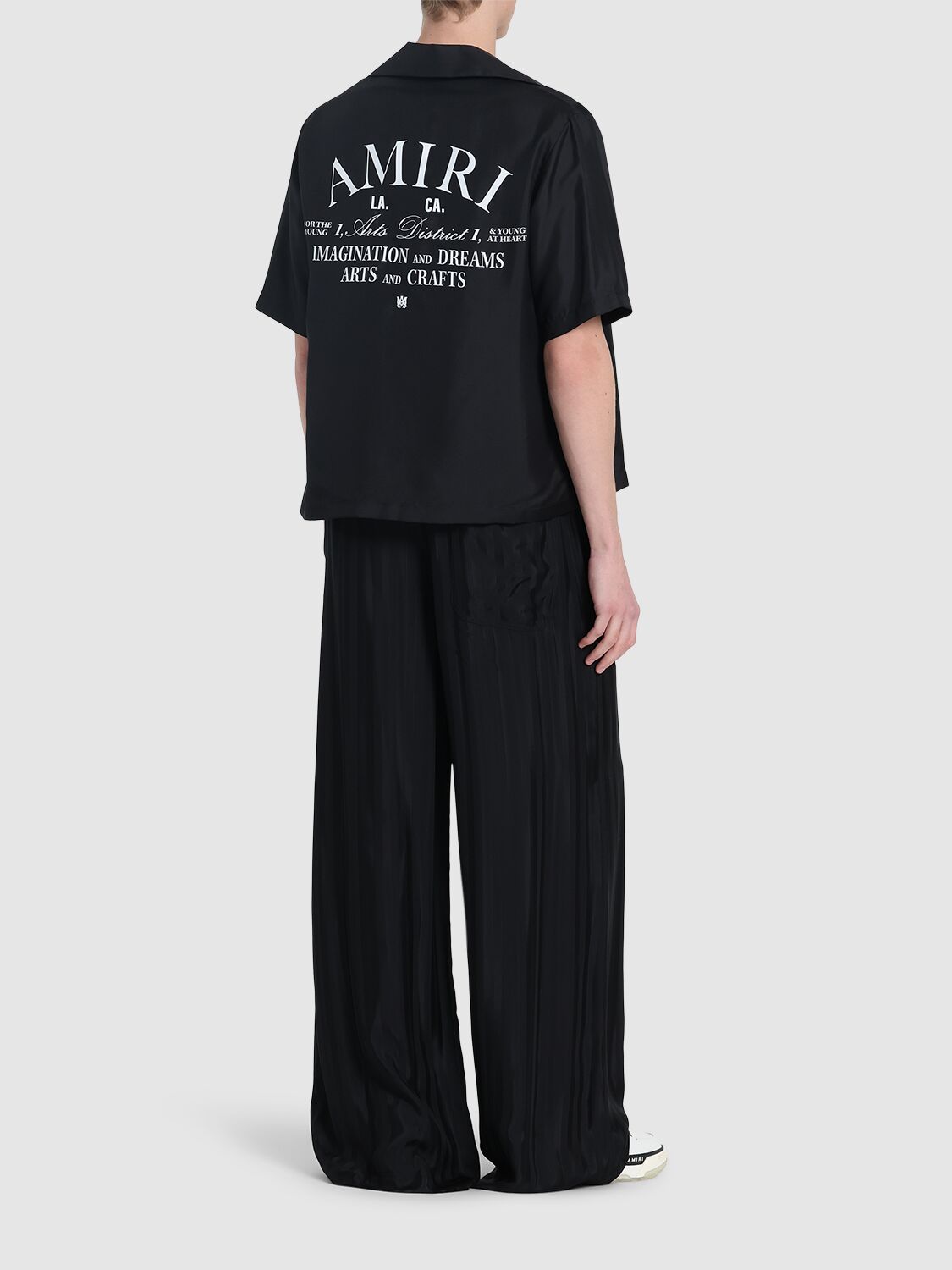Amiri Arts District シルクシャツ