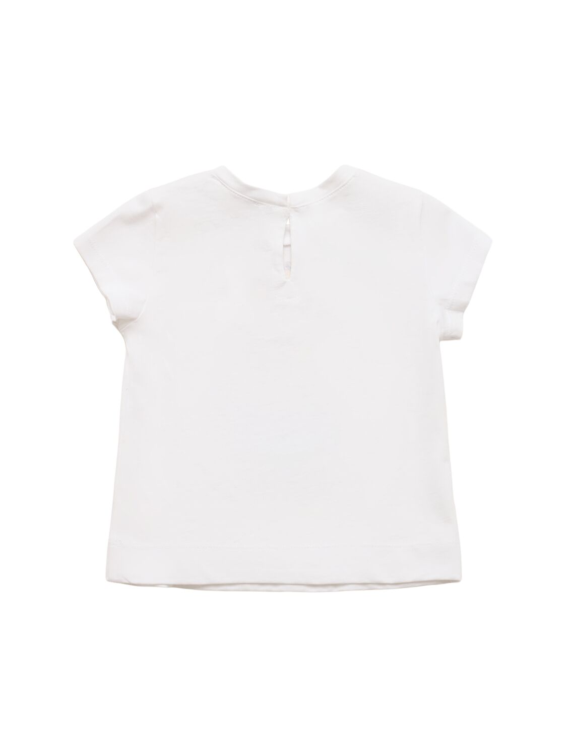 MONNALISA PRINTED COTTON JERSEY T-SHIRT 