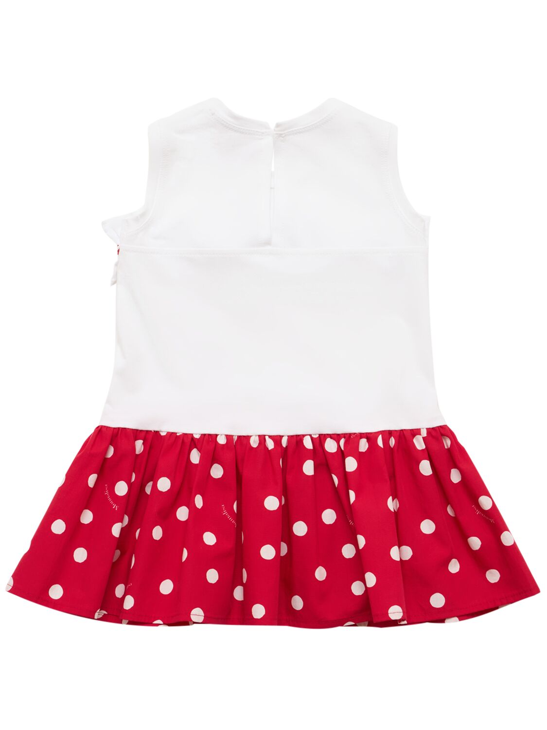 MONNALISA POLKA DOT PRINT DRESS 