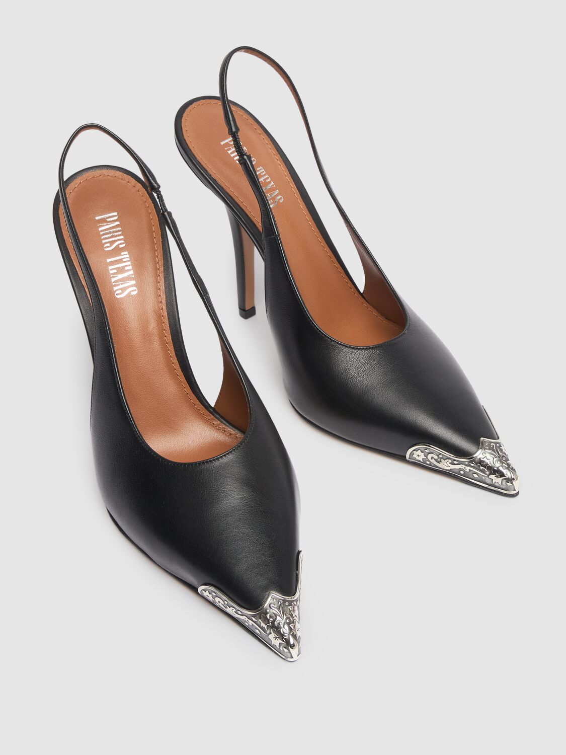 Paris Texas Woman Pumps Black Size 8 Leather In Black