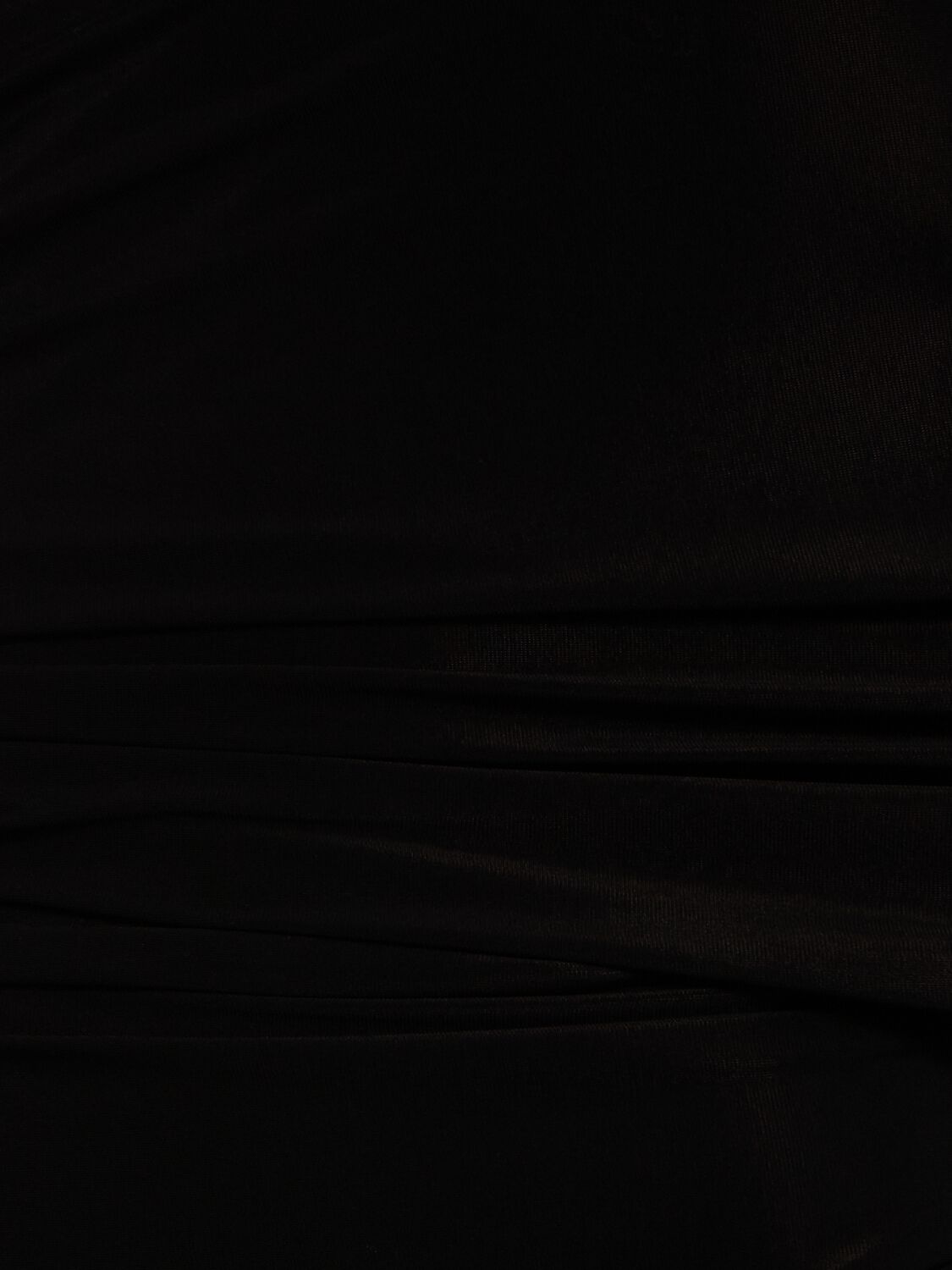 Magda Butrym Dress 17 Dress Woman In Black Polyamide Polyester In Black