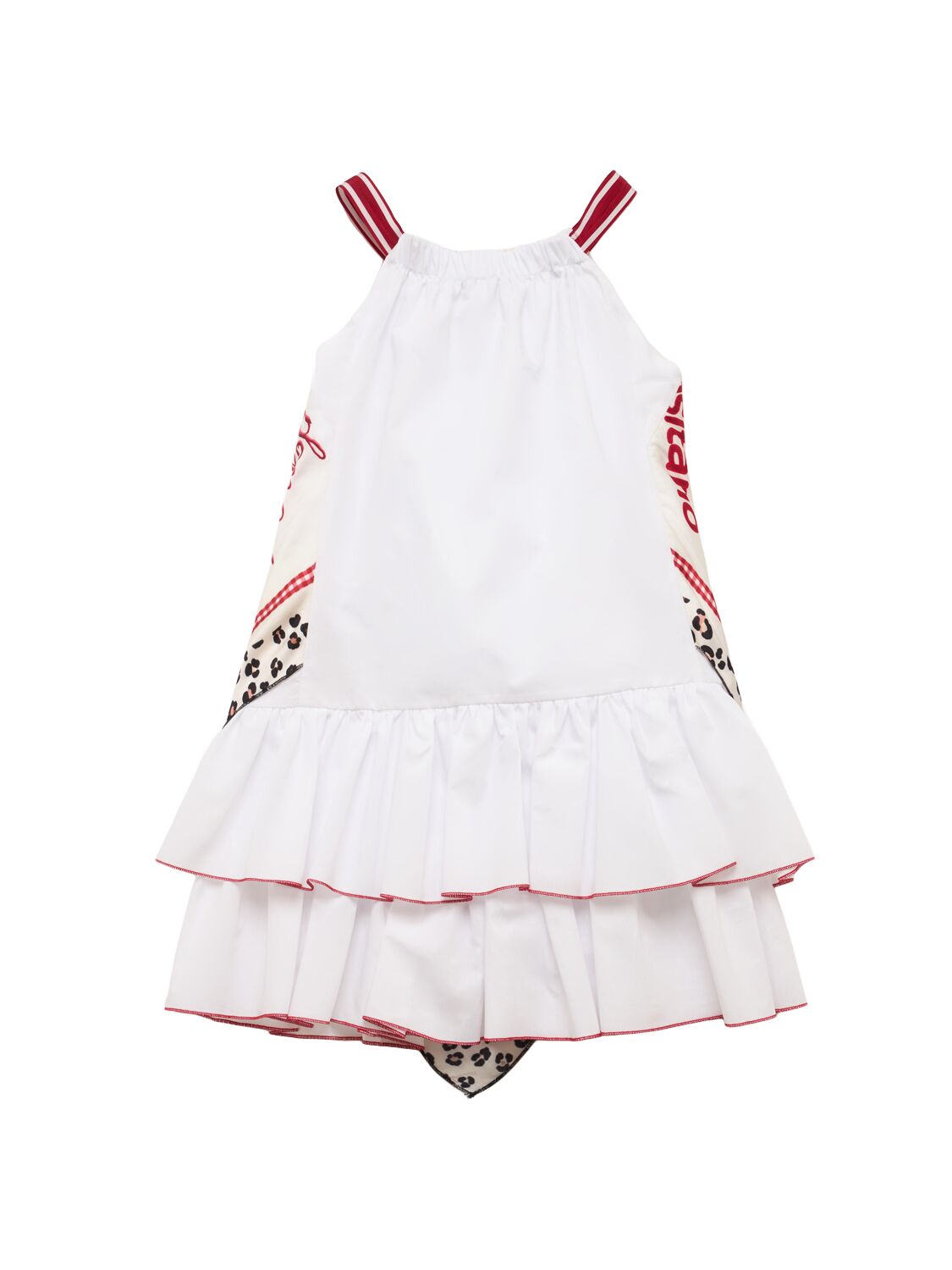 MONNALISA PRINTED VISCOSE DRESS 
