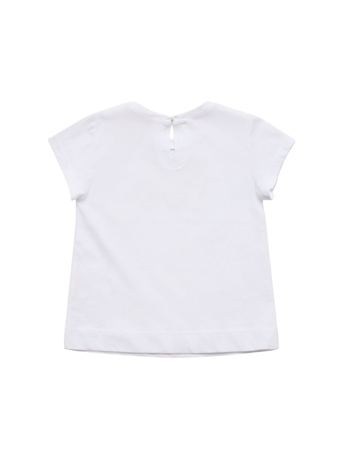 MONNALISA PRINTED COTTON JERSEY T-SHIRT 