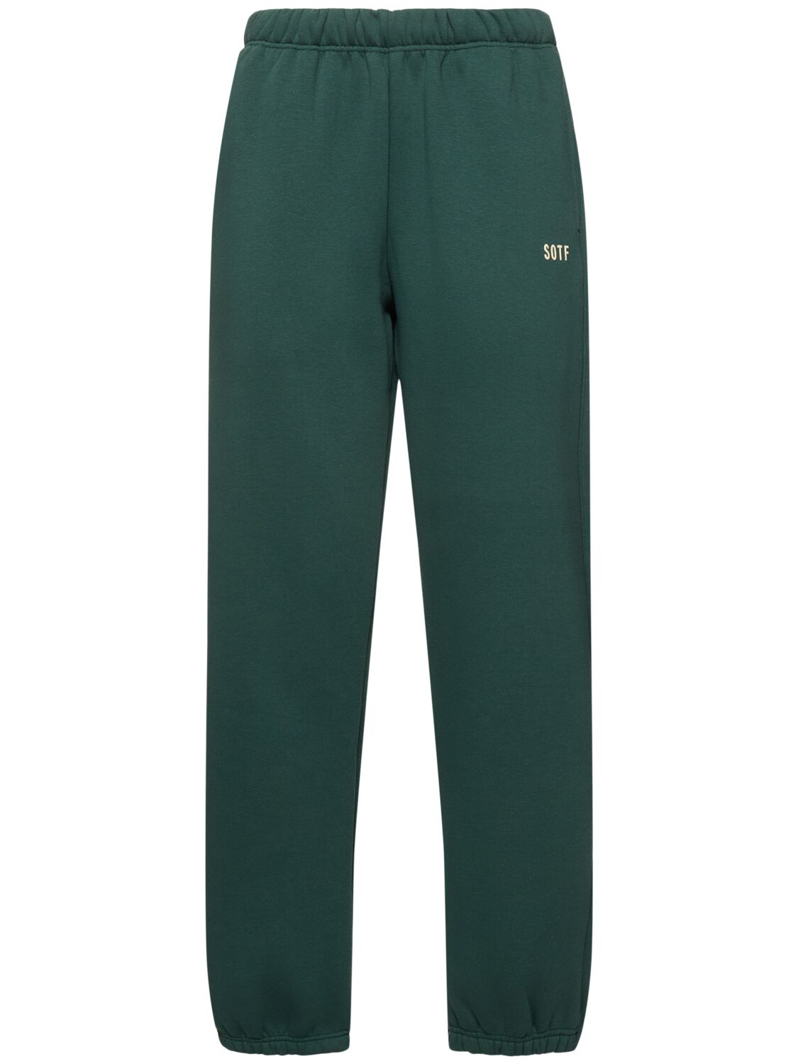 Pantalon En Coton Mélangé - SOTF - Modalova