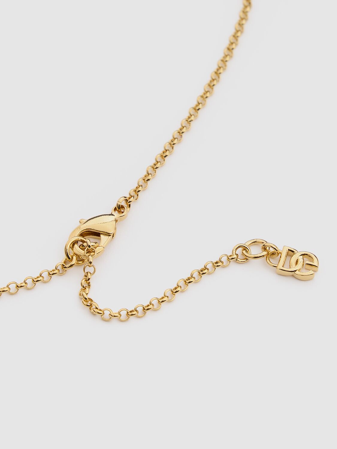 Dolce & Gabbana Bijoux Long Necklace In Gold