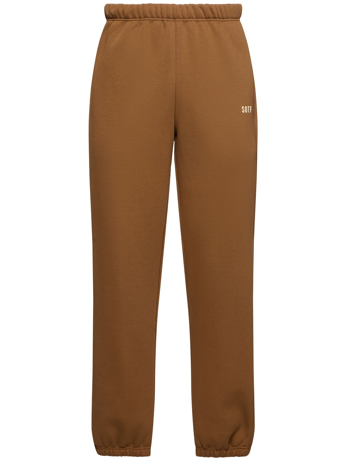 Pantalon En Coton Mélangé - SOTF - Modalova