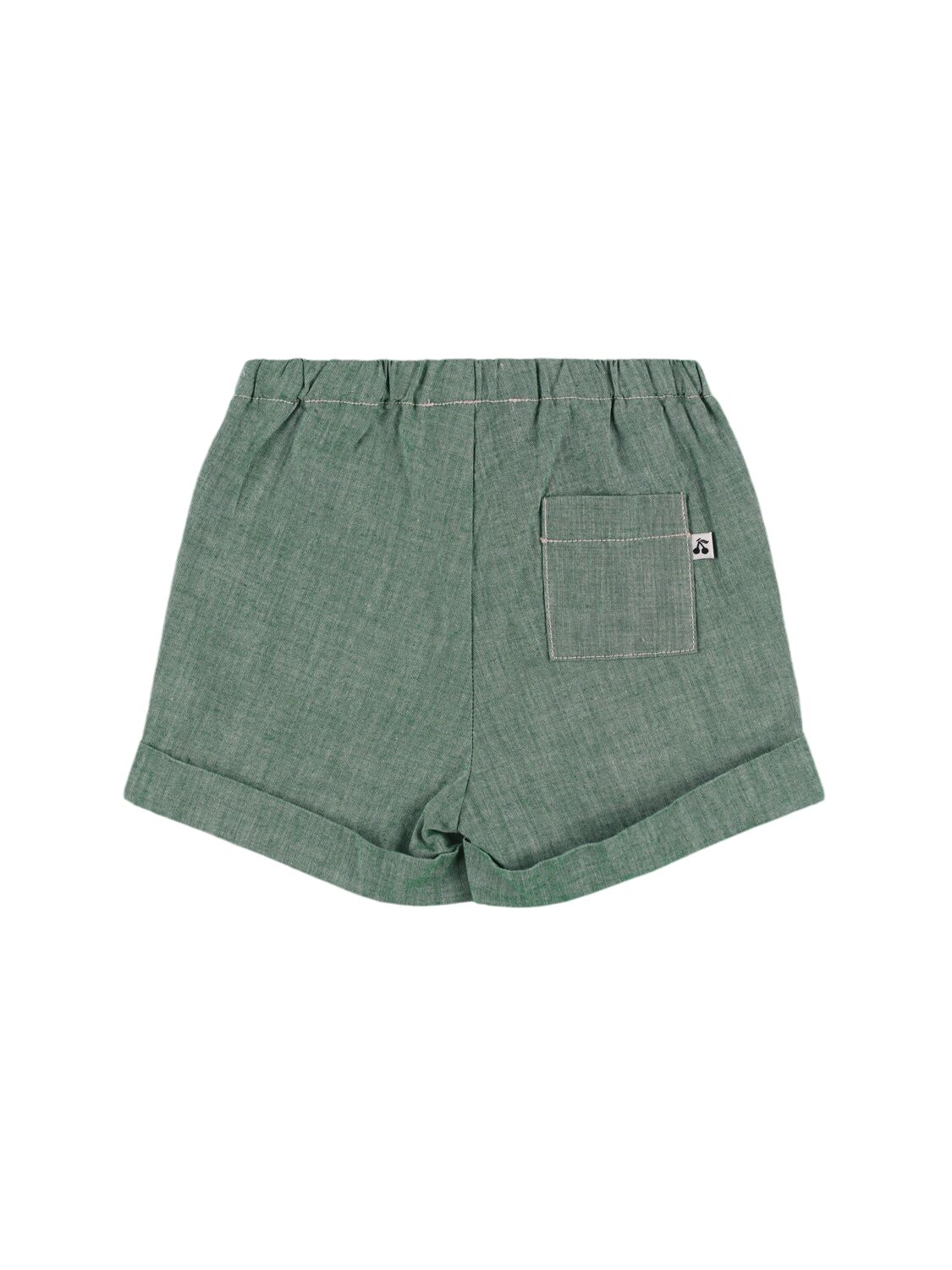 BONPOINT COTTON CHAMBRAY SHORTS 