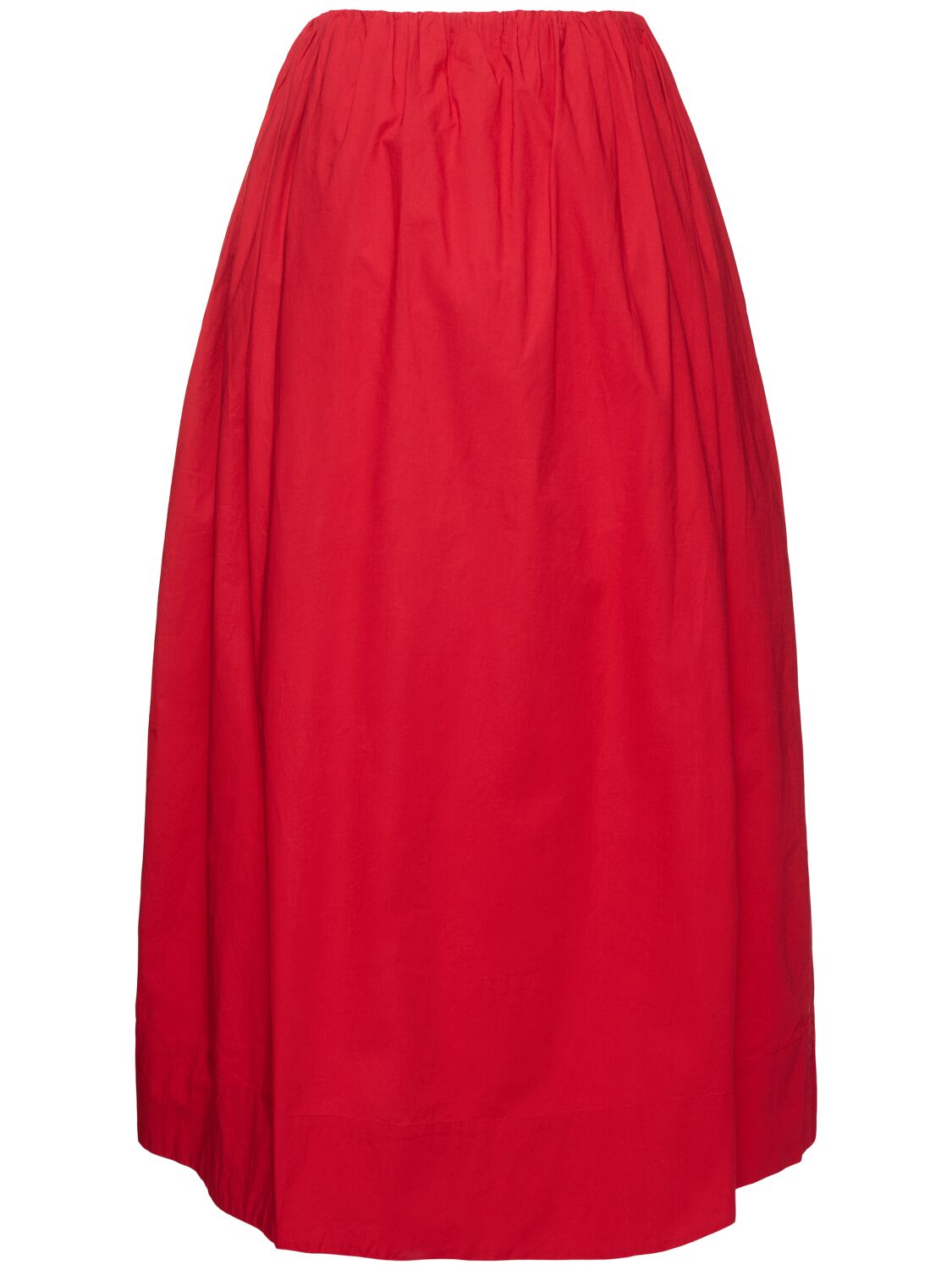 POSSE SYLVIE COTTON MIDI SKIRT 
