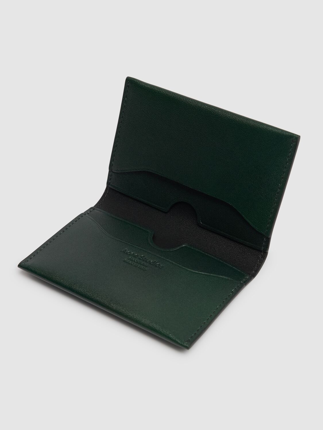 ACNE STUDIOS FLAP LEATHER CARD HOLDER 