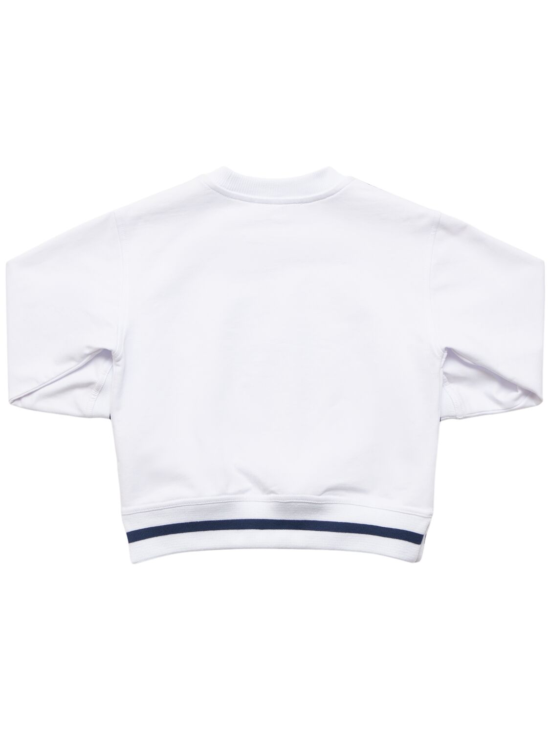 MONNALISA PRINTED COTTON BLEND SWEATSHIRT 