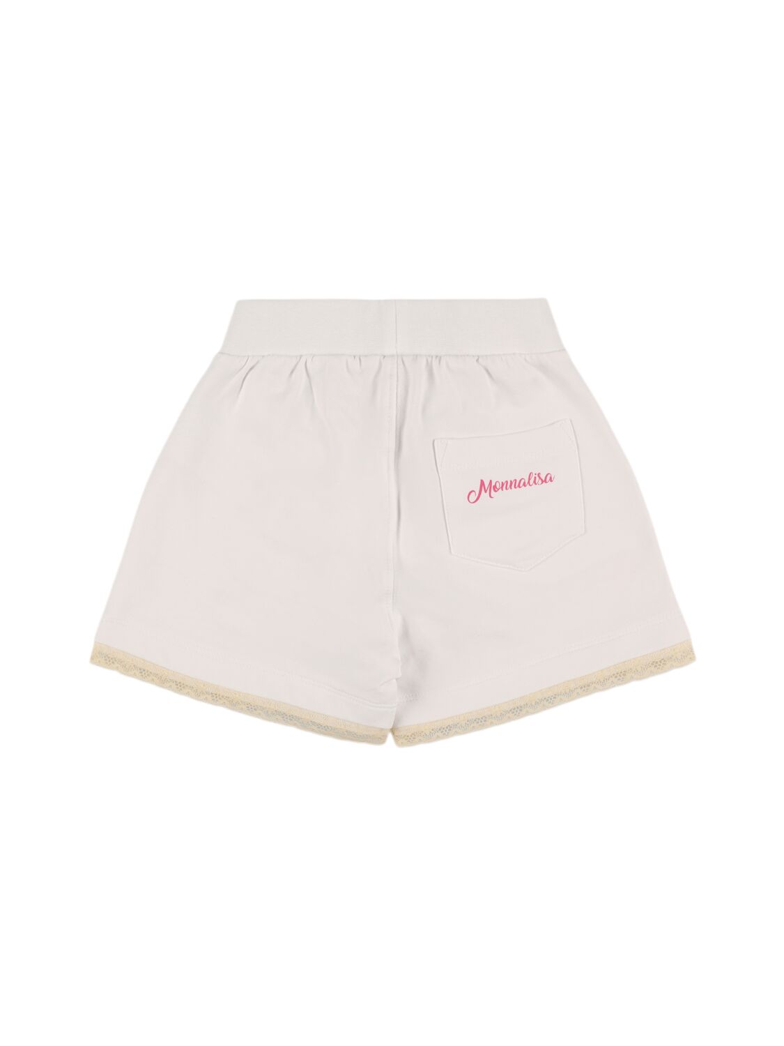 MONNALISA PRINTED COTTON BLEND SWEAT SHORTS 