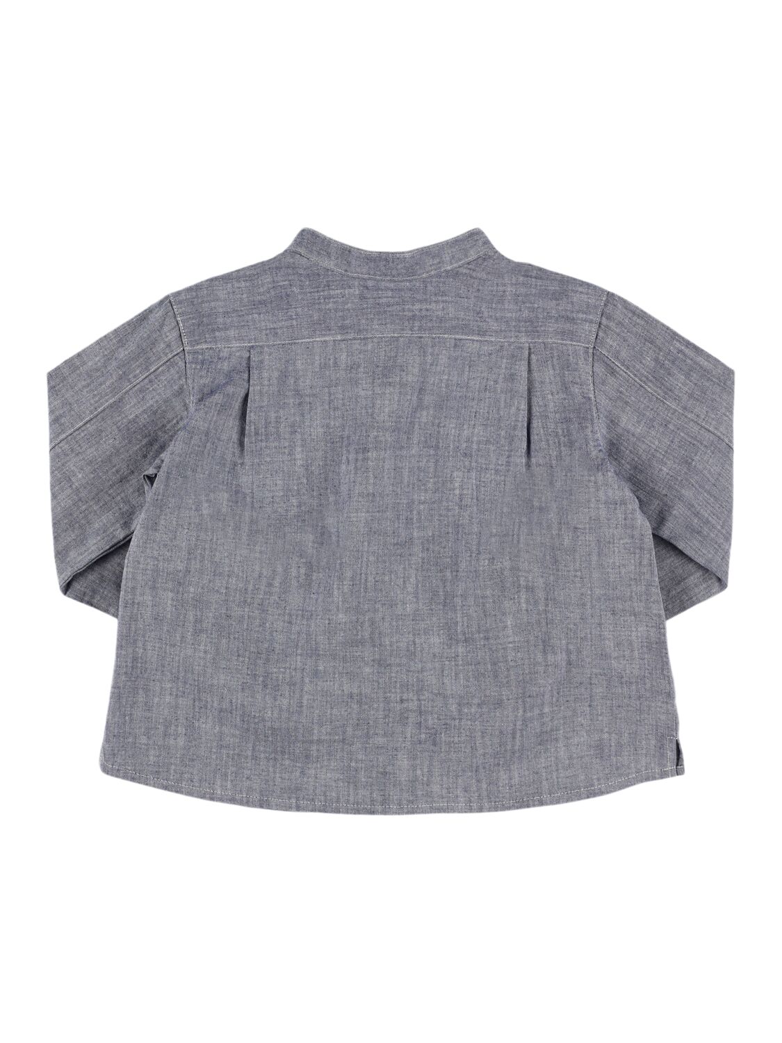 BONPOINT COTTON CHAMBRAY SHIRT 