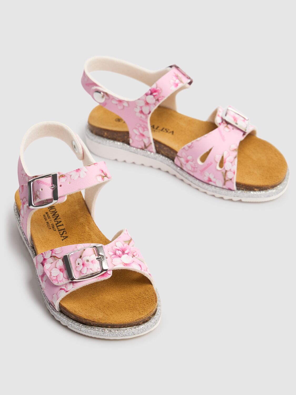 MONNALISA PRINTED SANDALS 