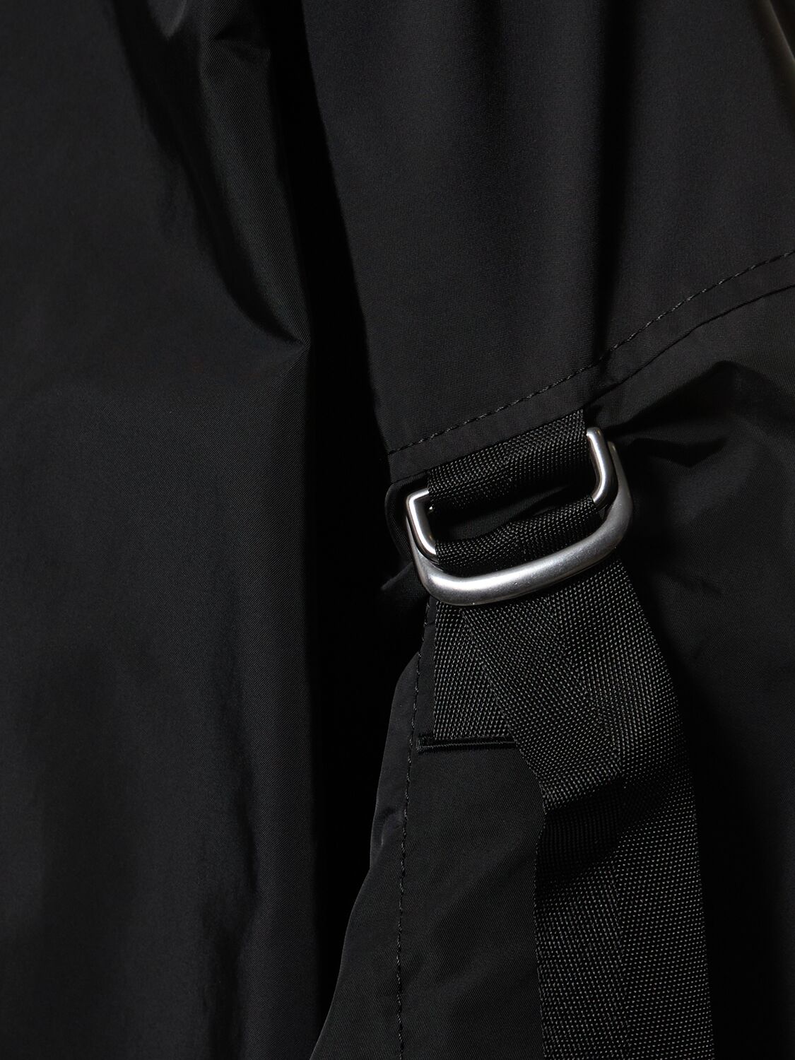 Yohji Yamamoto Twill Bomber Jacket In 黑色