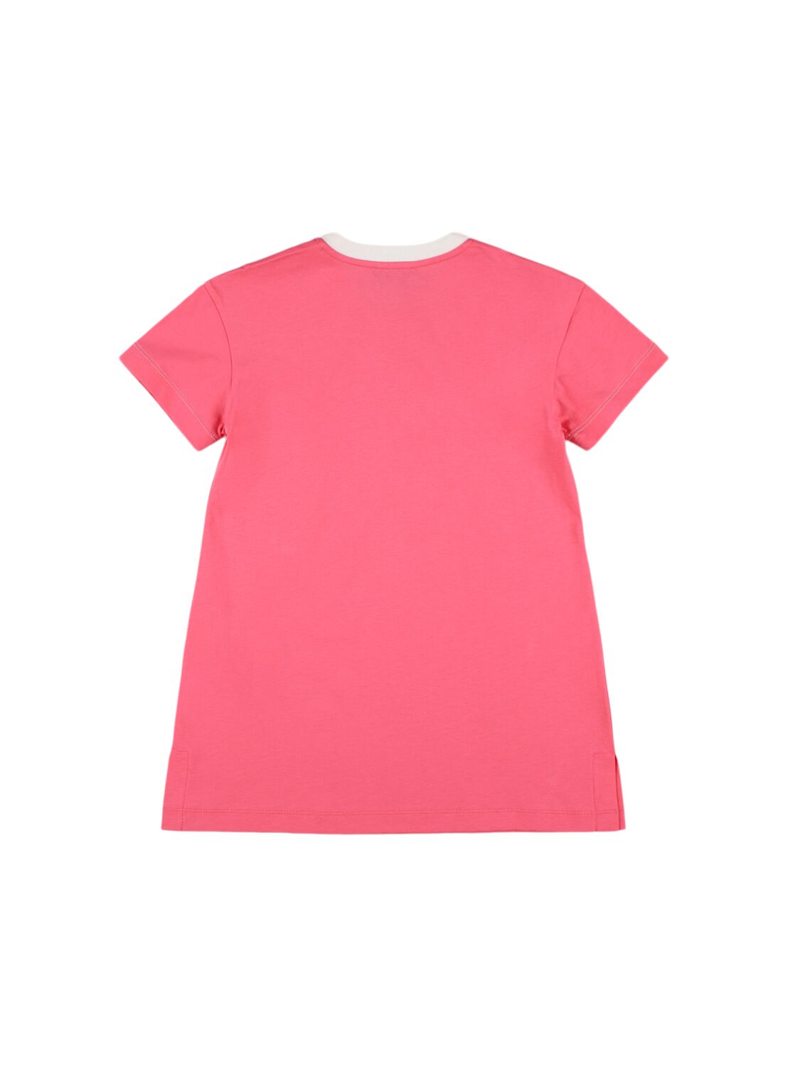Missoni Printed Cotton Jersey Dress In Pink