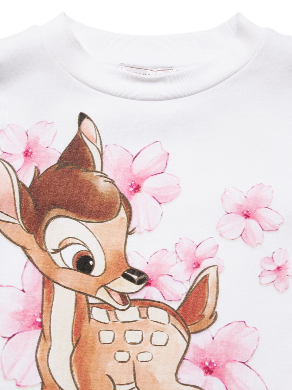 MONNALISA PRINTED COTTON BLEND SWEATSHIRT 