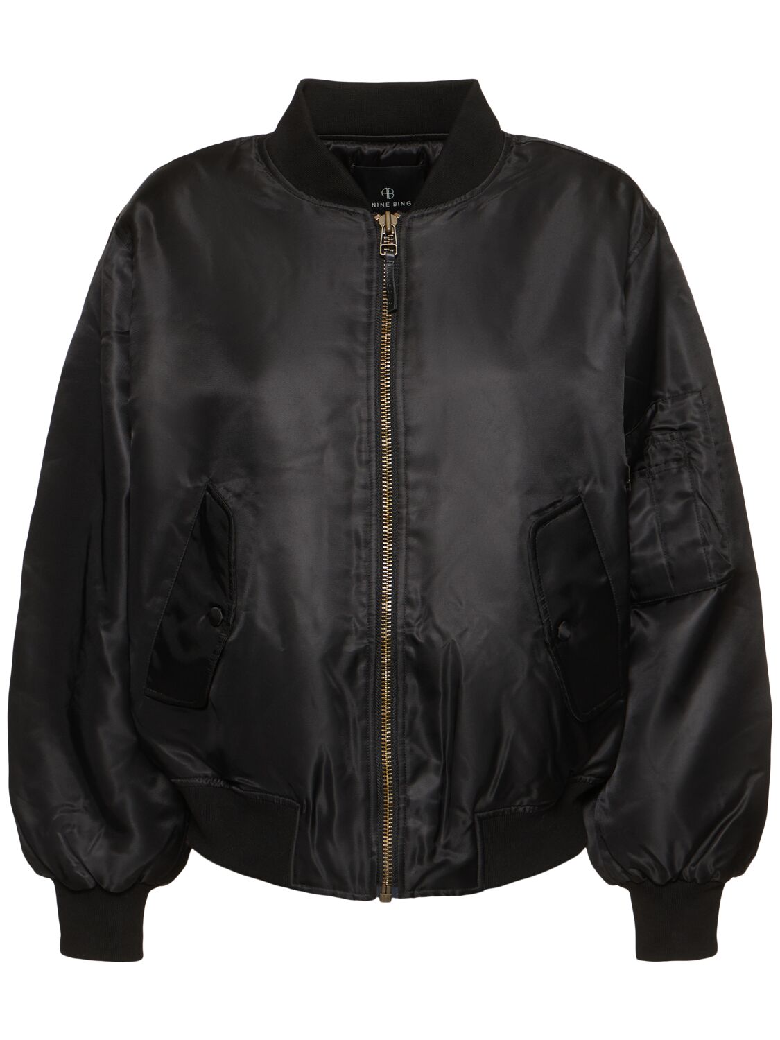 Leon Nylon Bomber Jacket