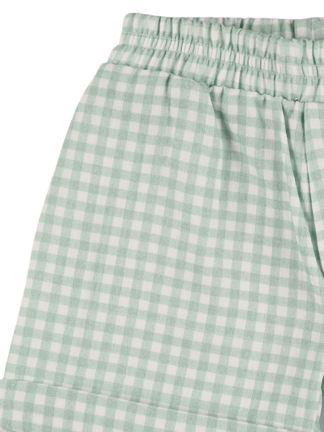 MONNALISA PRINTED COTTON JERSEY T-SHIRT & SHORTS 