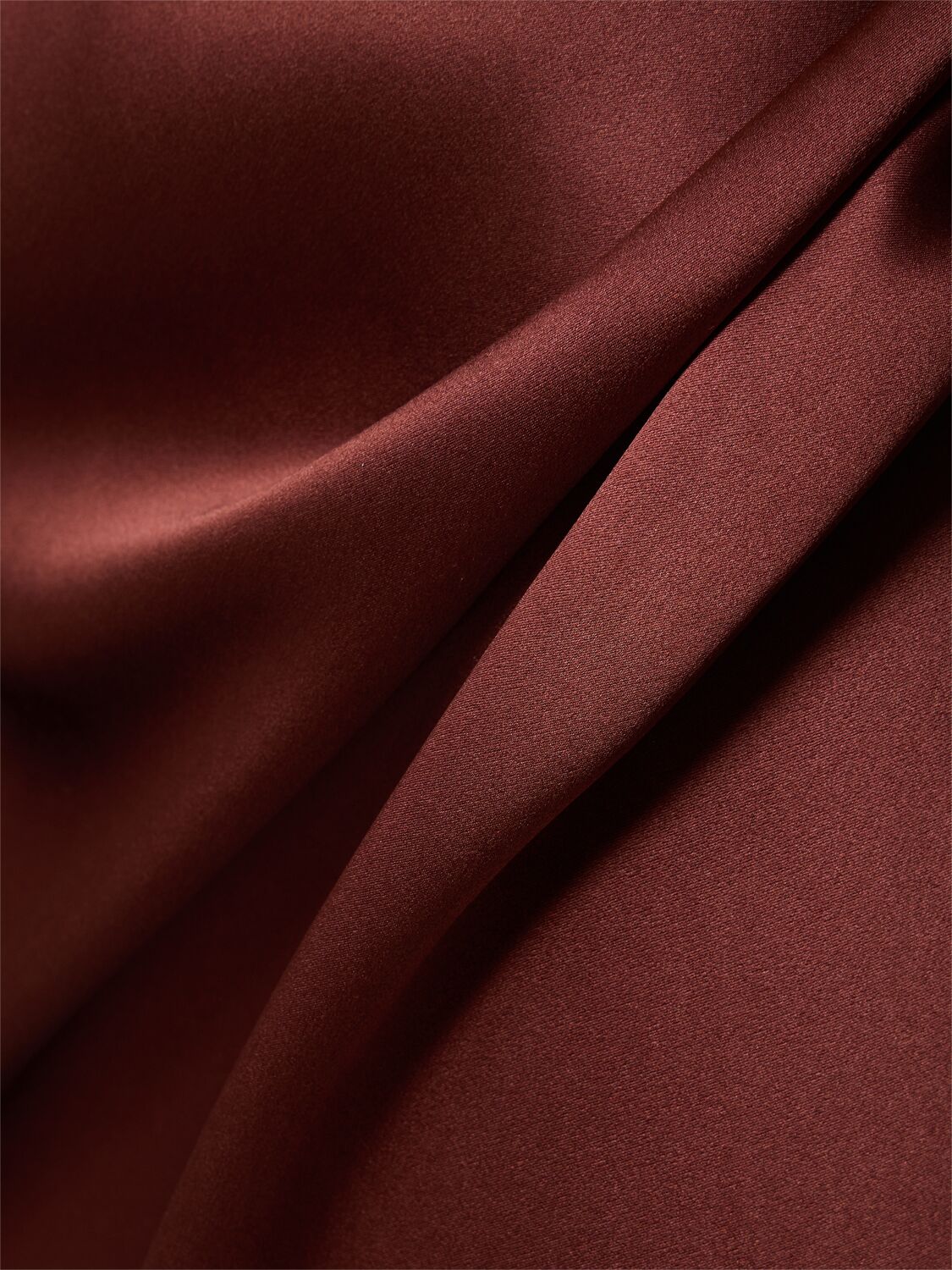 Shop Nili Lotan Cami Silk Charmeuse Gown In Burgundy