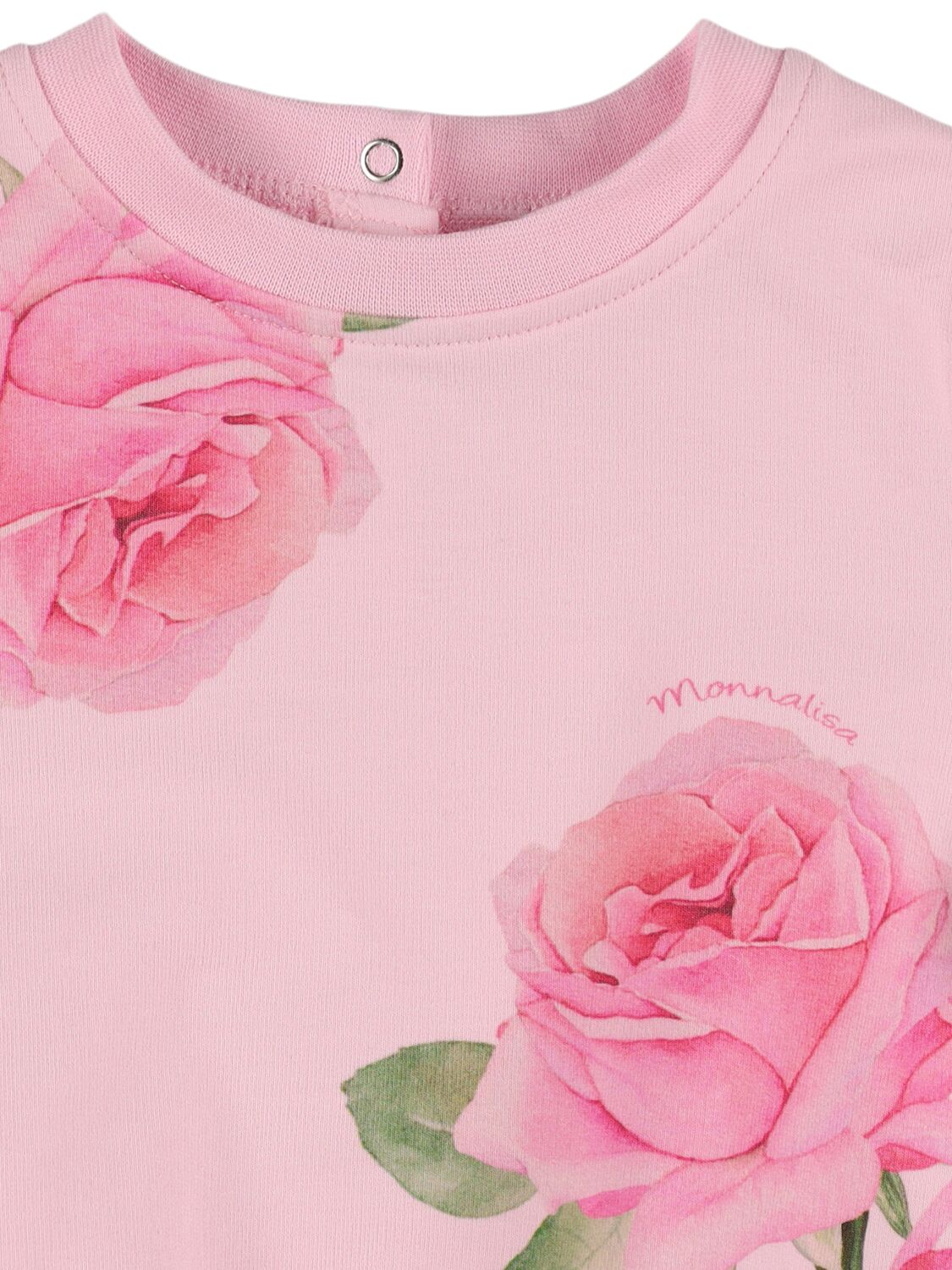 MONNALISA PRINTED SWEATSHIRT & SWEATPANTS 