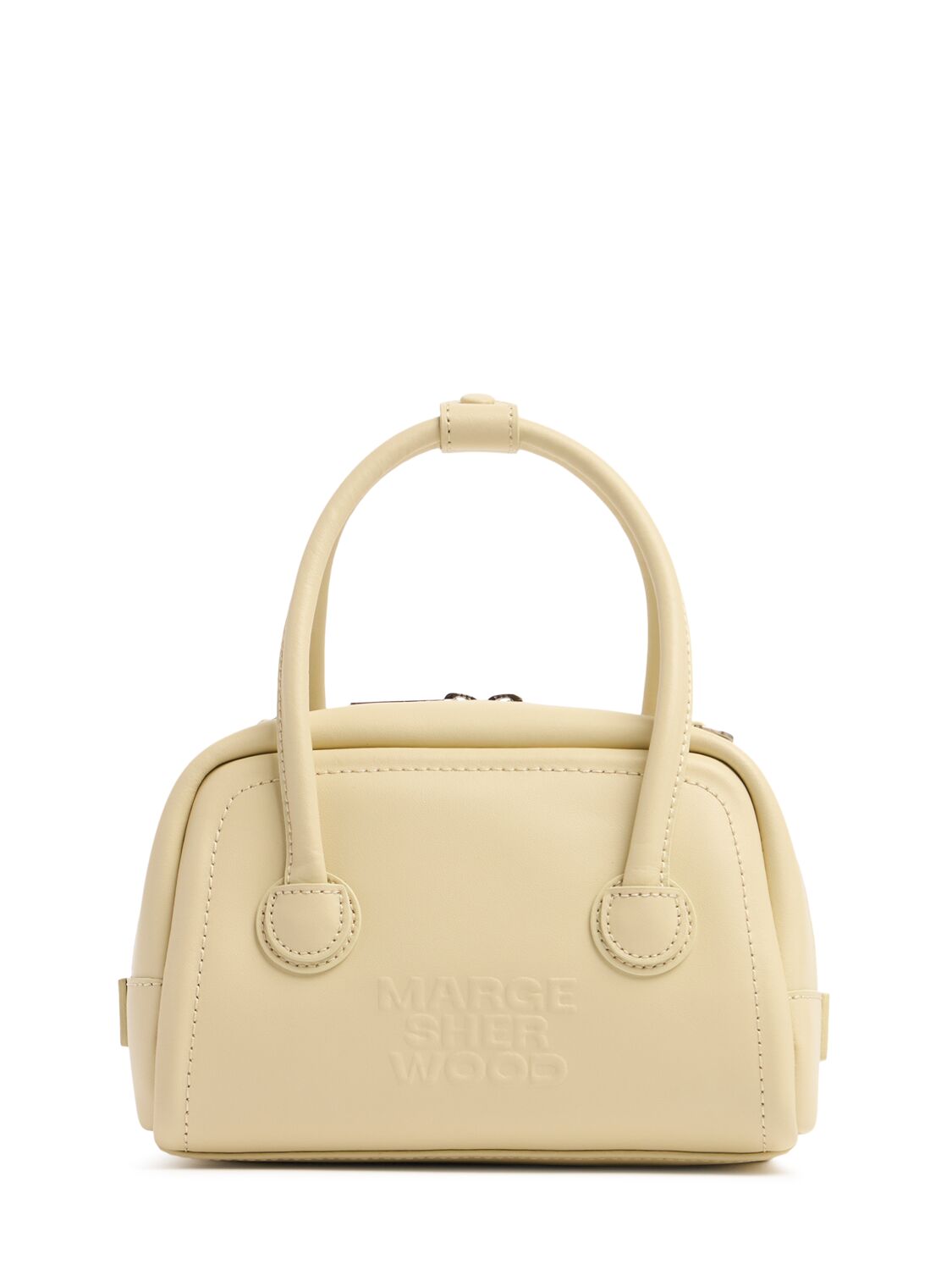 MARGESHERWOOD Mini Soft Tote Leather Top Handle Bag