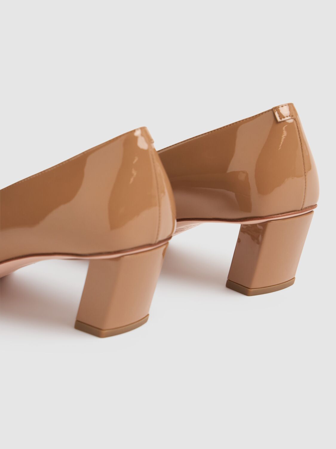 ROGER VIVIER 45MM BELLE VIVIER PATENT LEATHER PUMPS 